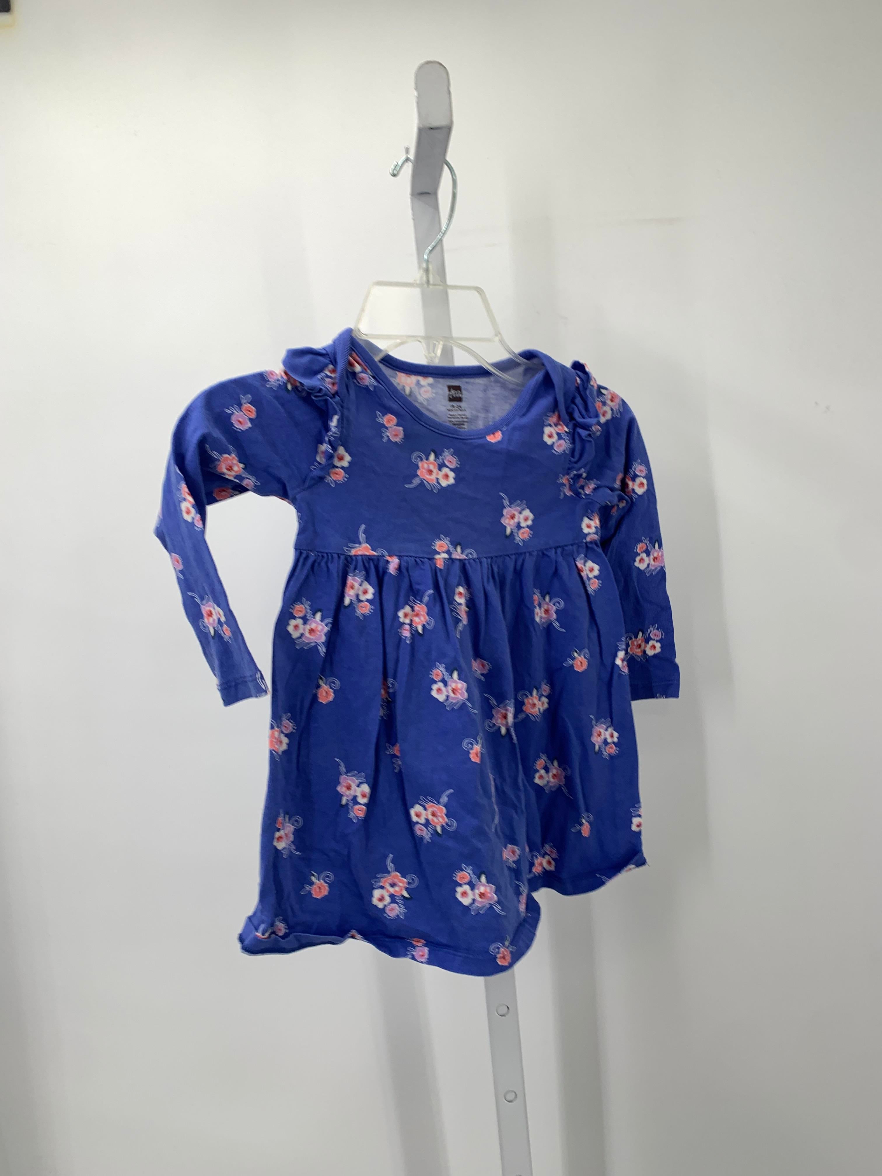 Tea Size 18-24 Months Girls Long Sleeve Dress