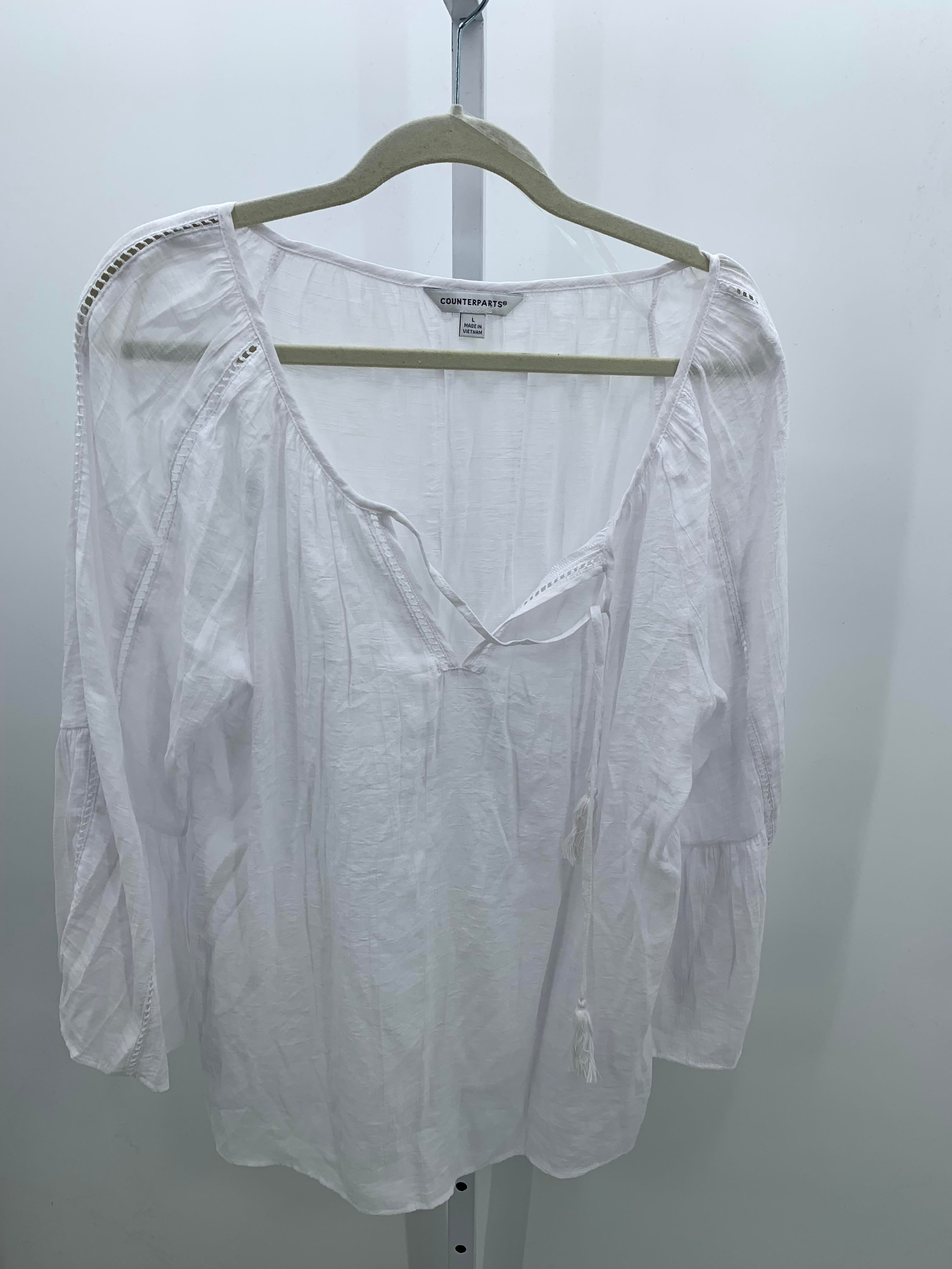 Counterparts Size Large Misses Long Sleeve Shirt