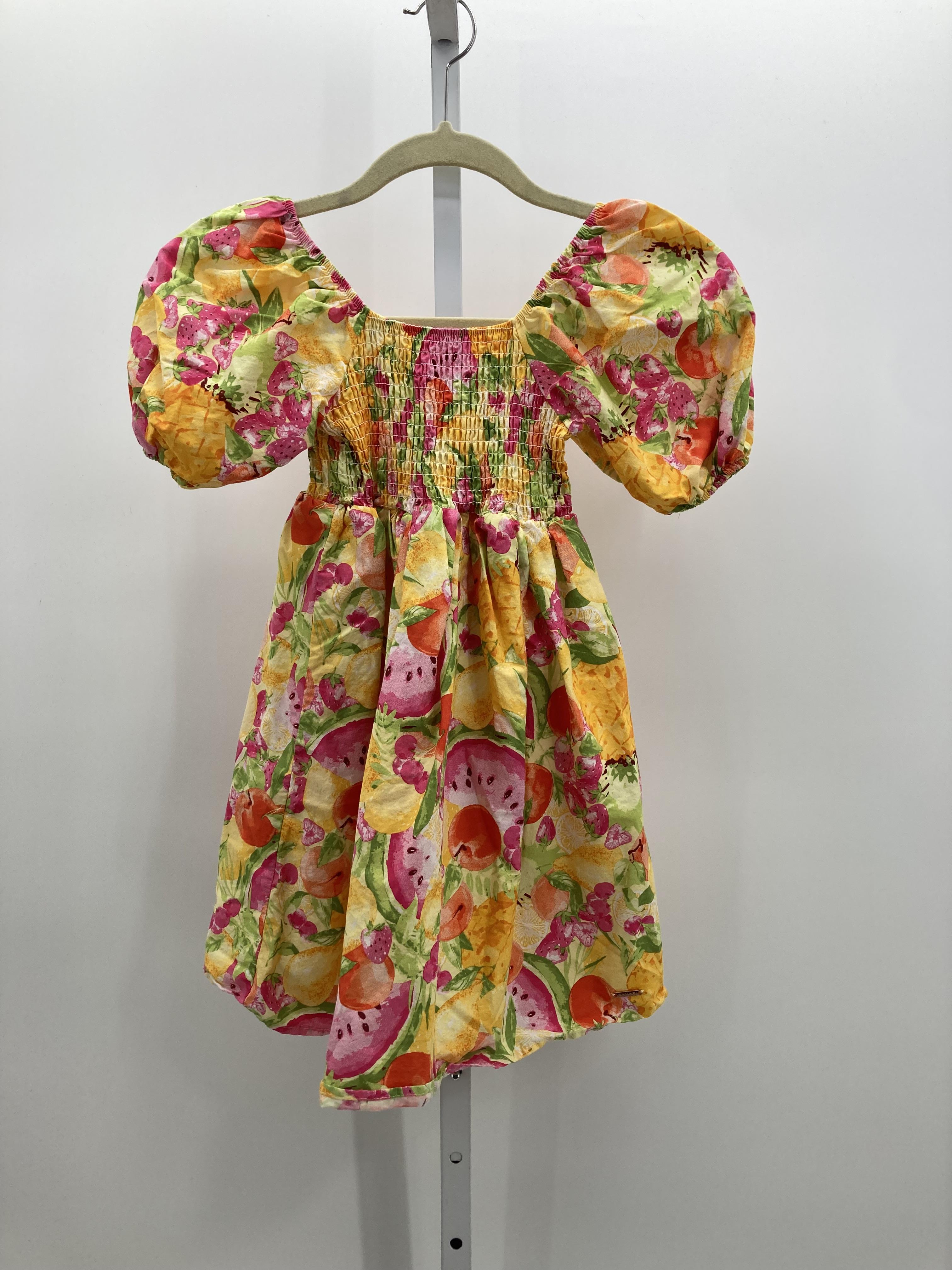 Tahari Size 7 Girls Short Sleeve Dress