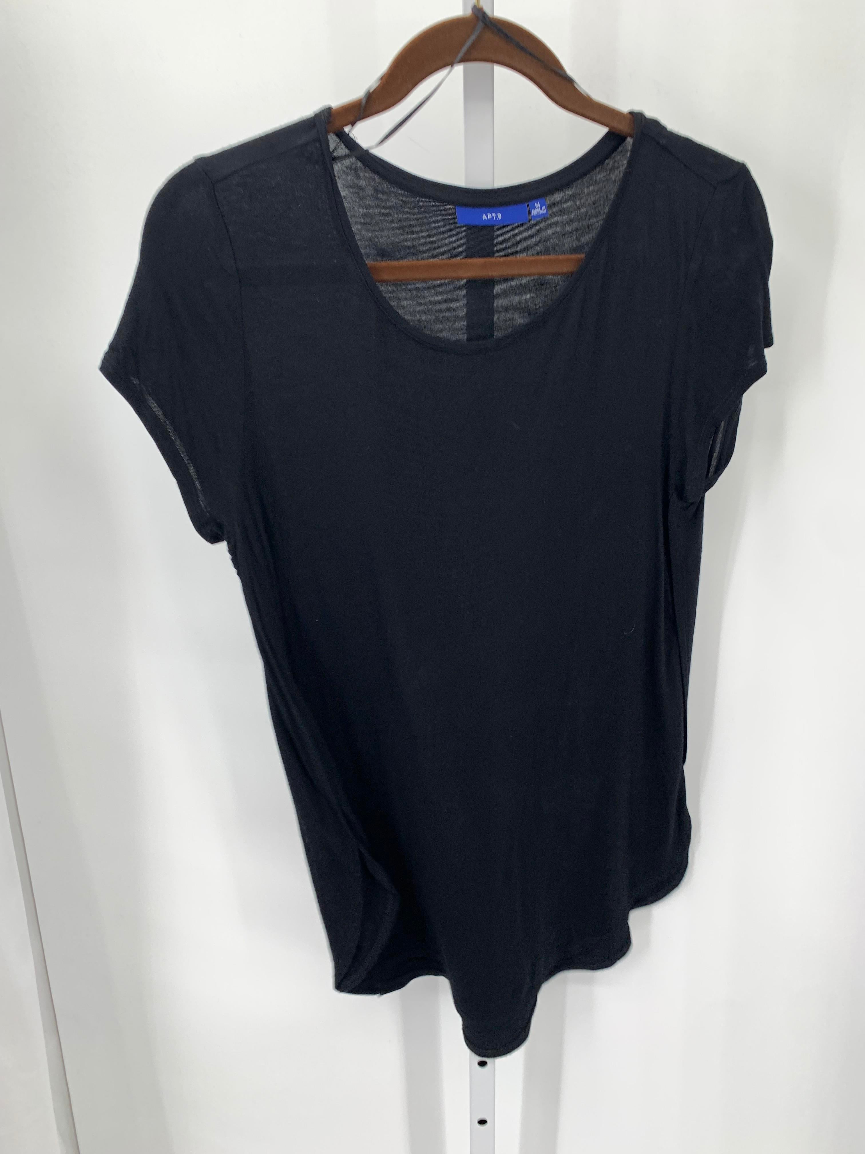 Apt. 9 Size Medium Misses Short Sleeve Shirt