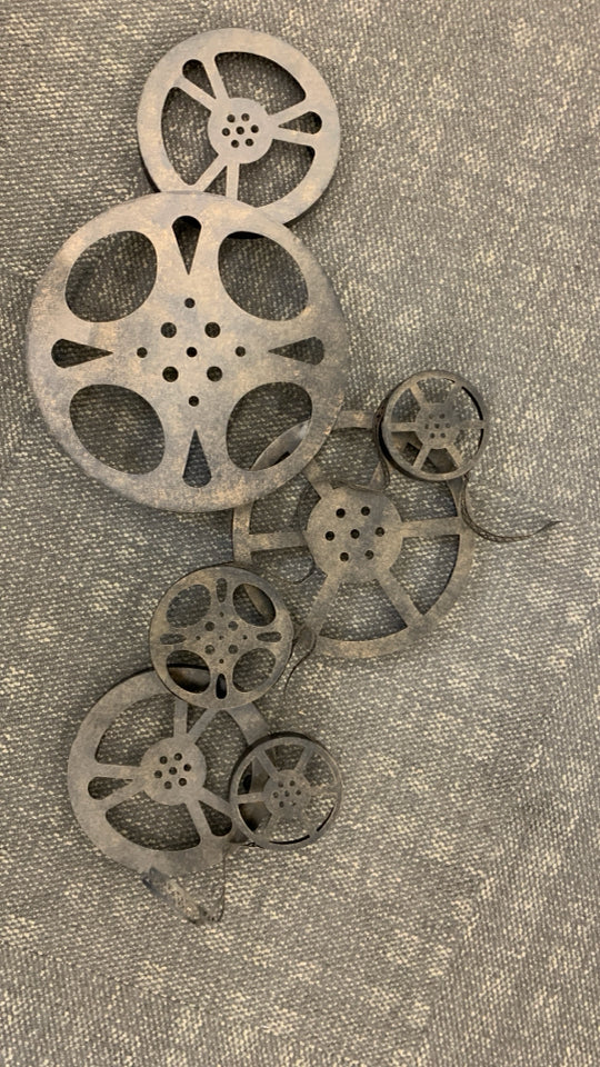 METAL FILM REEL WALL-ART.