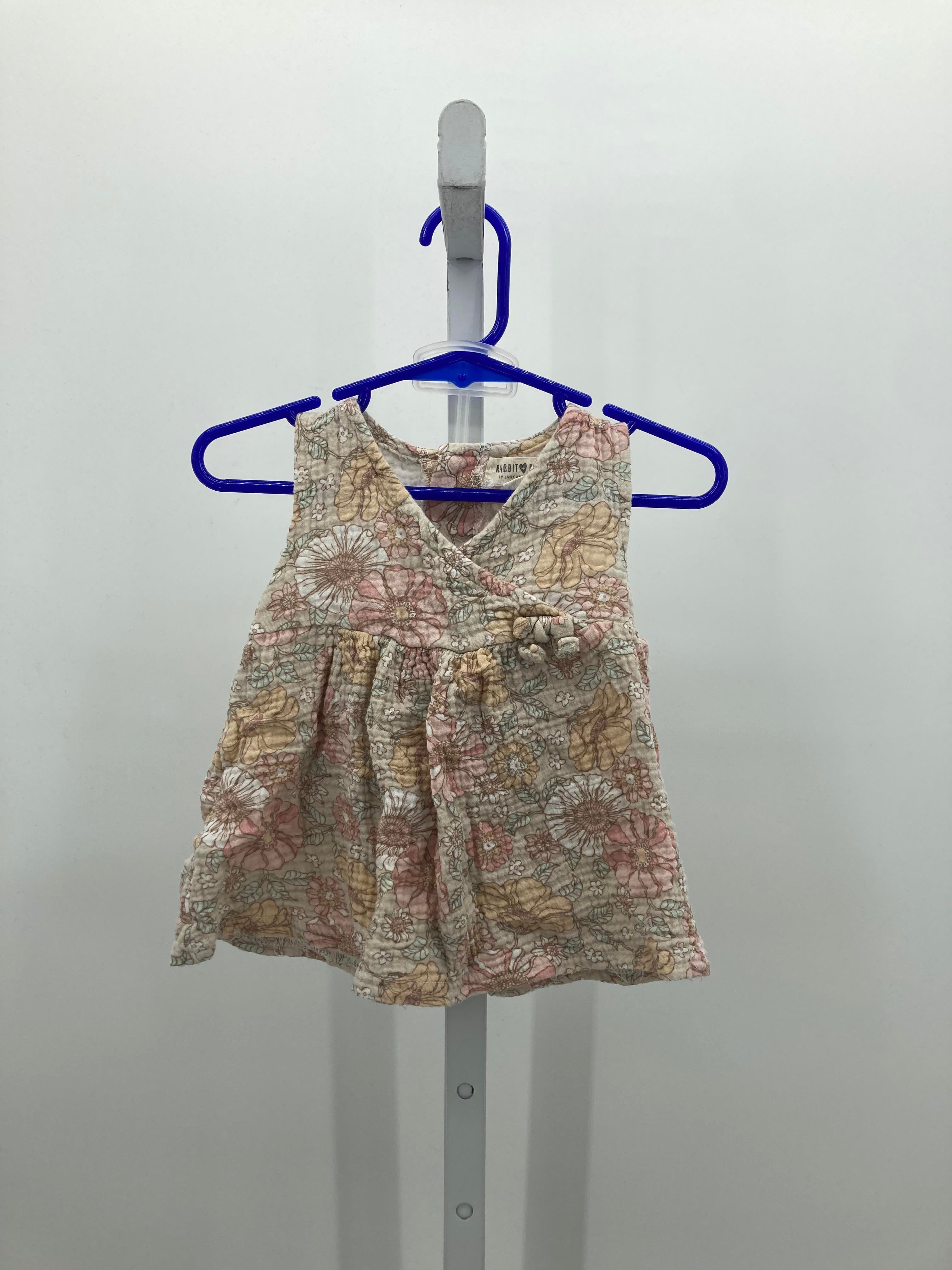 Rabbit + Bear Size 6-9 mon Girls Sundress