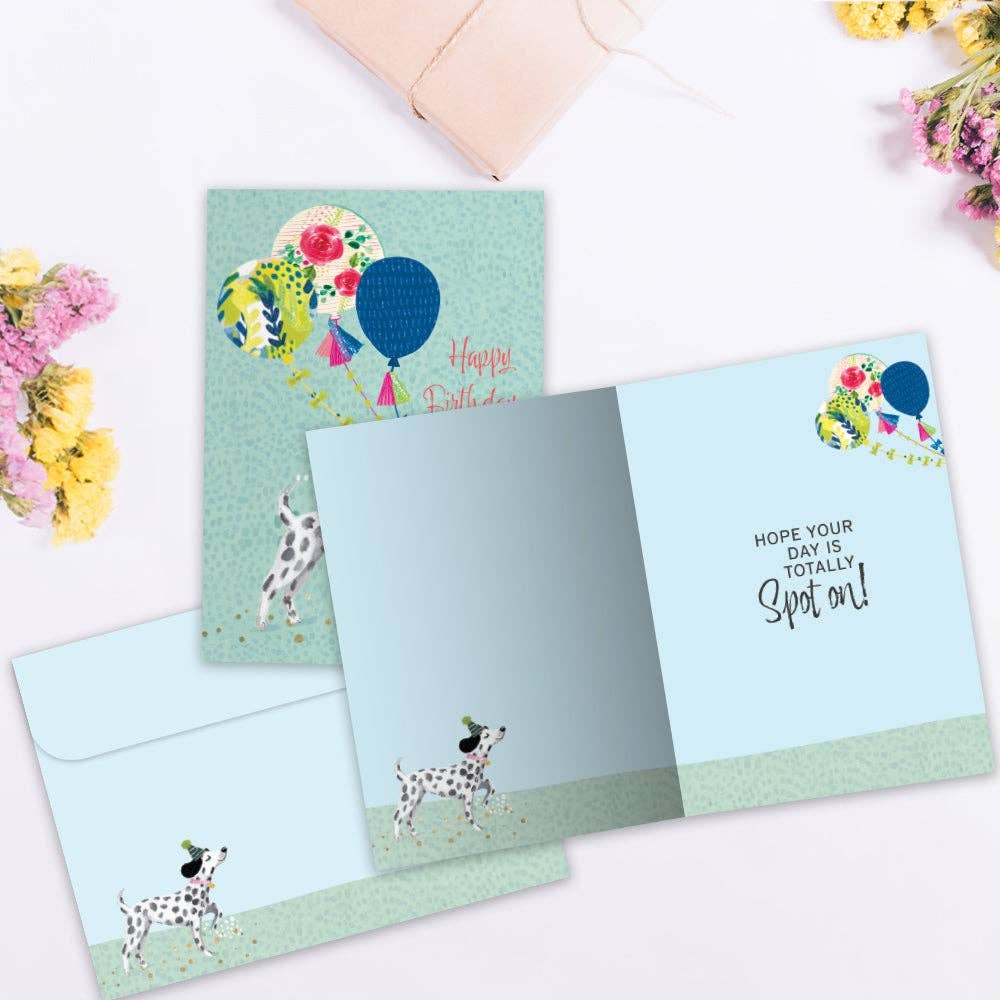 Spot On Dog, Birthday Card