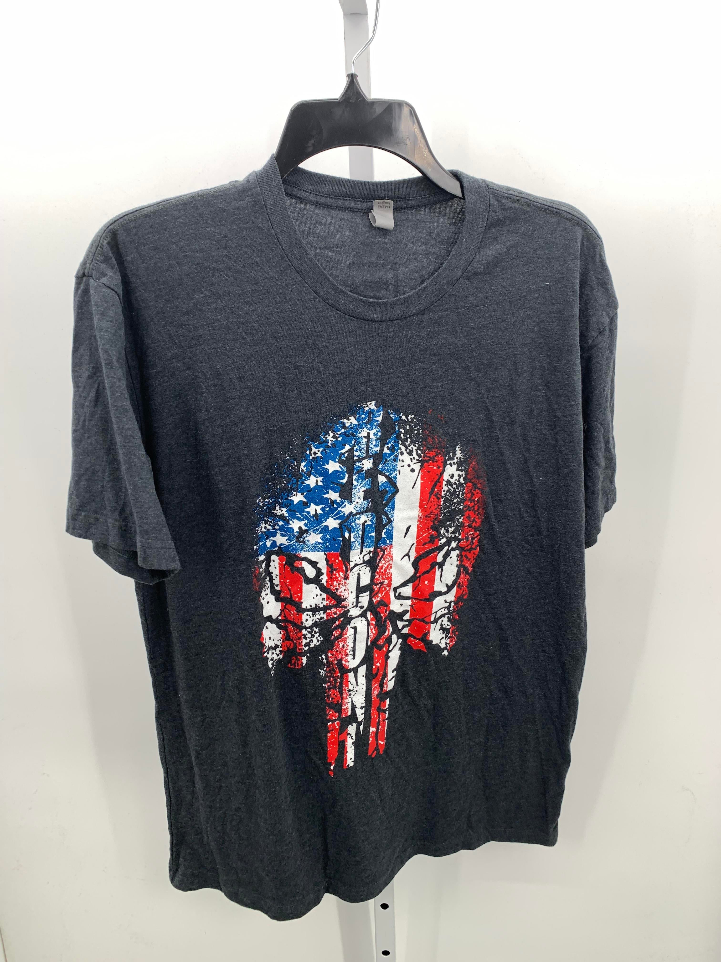 SKULL GRAPHIC FLAG KNIT