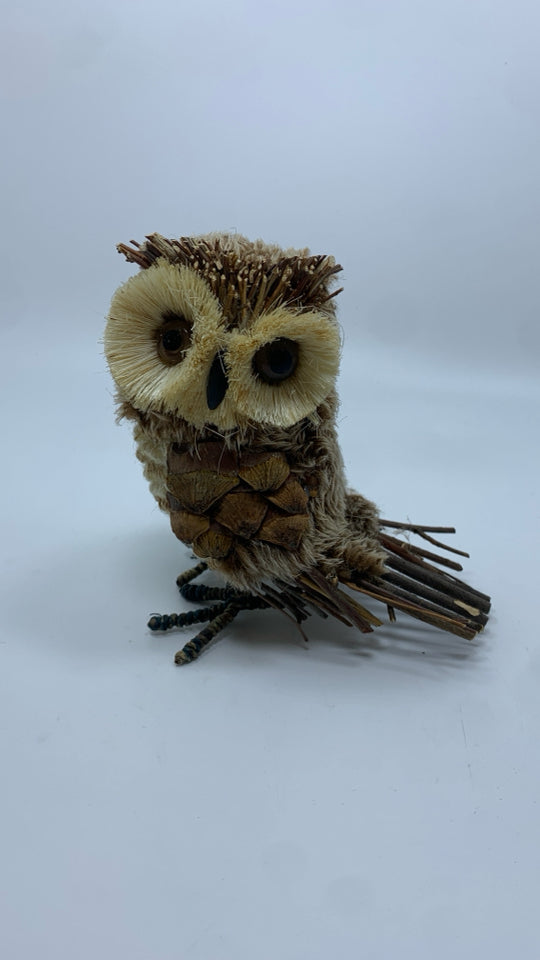 TWIG OWL FIGURE.