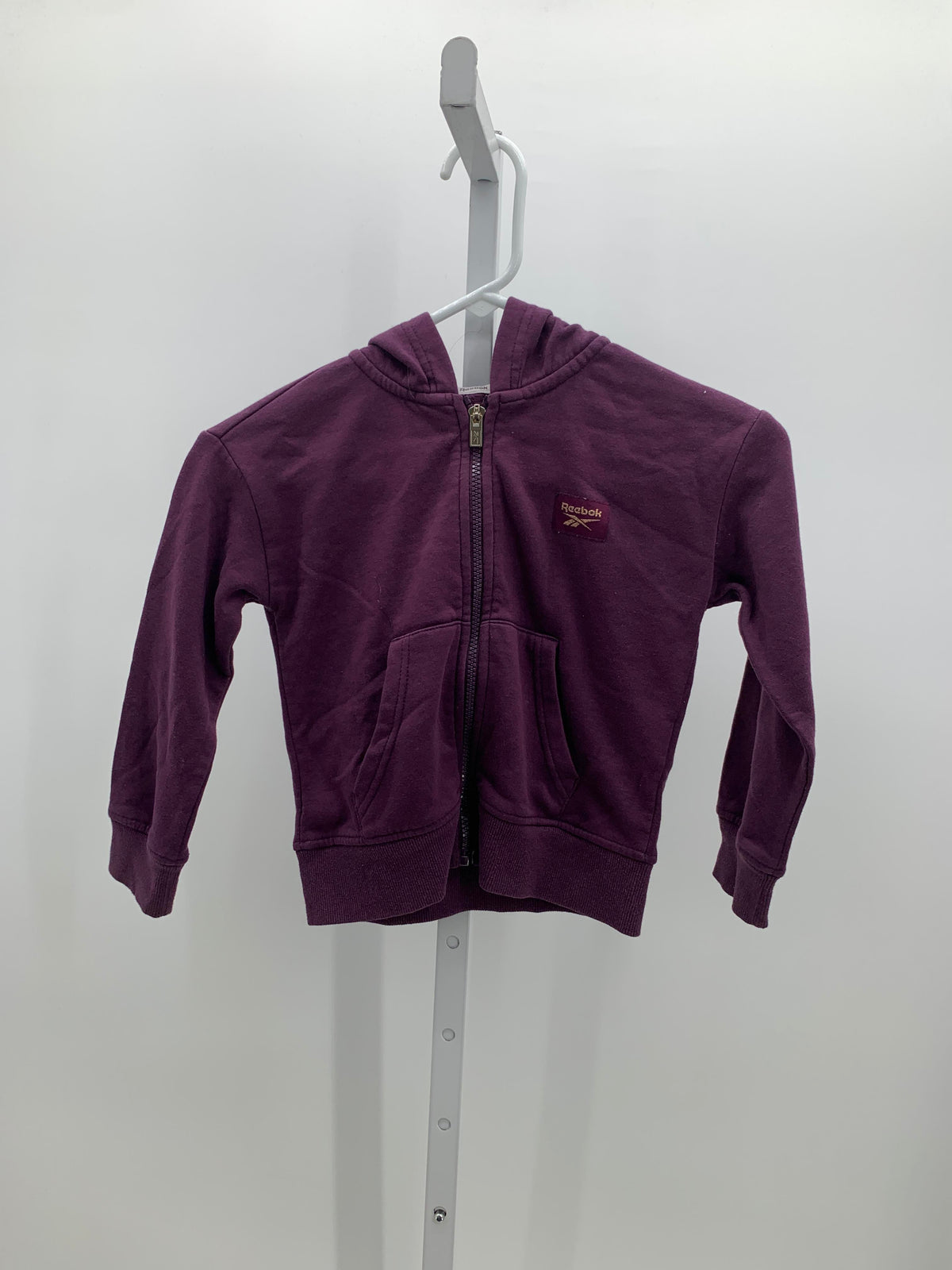 Reebok Size 6 Girls Sweat Jacket