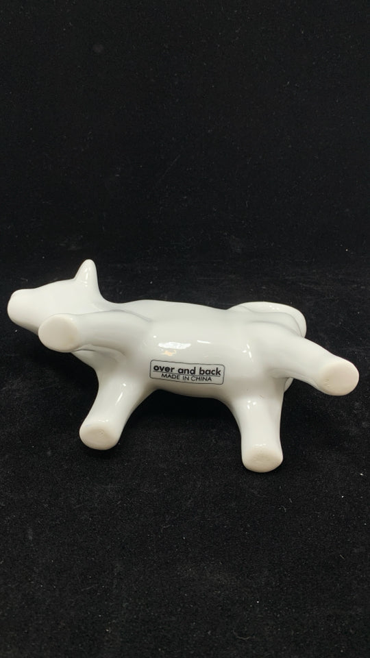CERAMIC COW CREAMER.