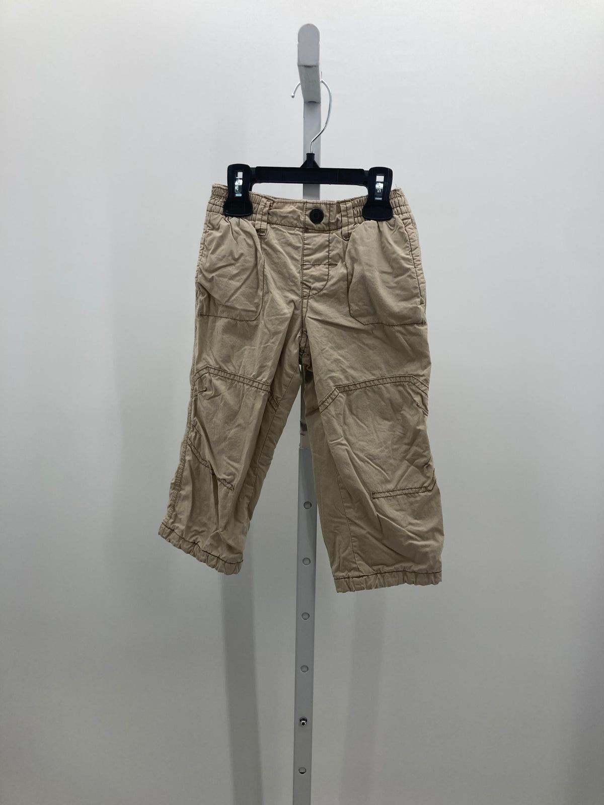 ELASTIC WAIST FLEECE LINED