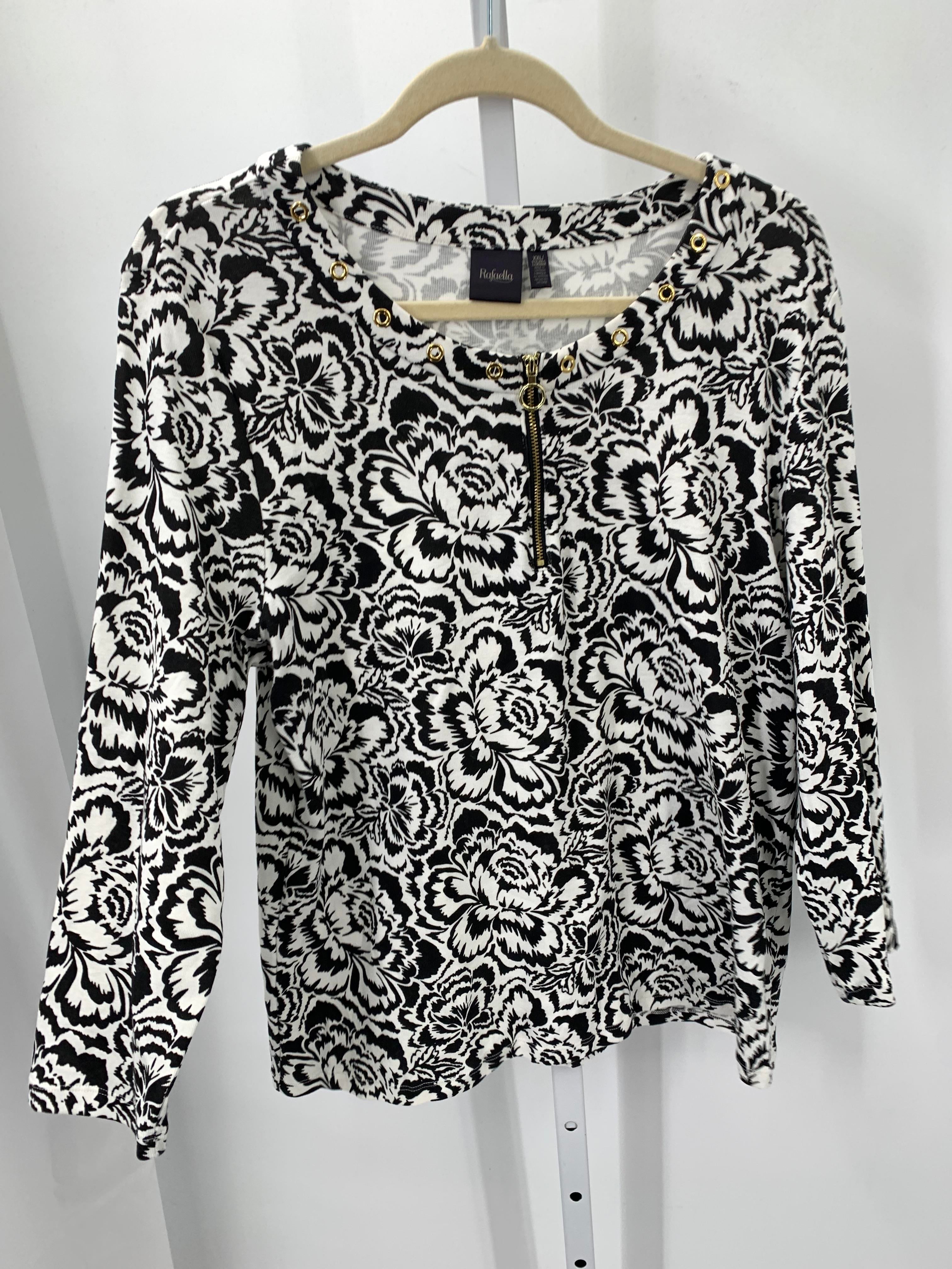 Rafaella Size XXL Misses 3/4 Sleeve Shirt