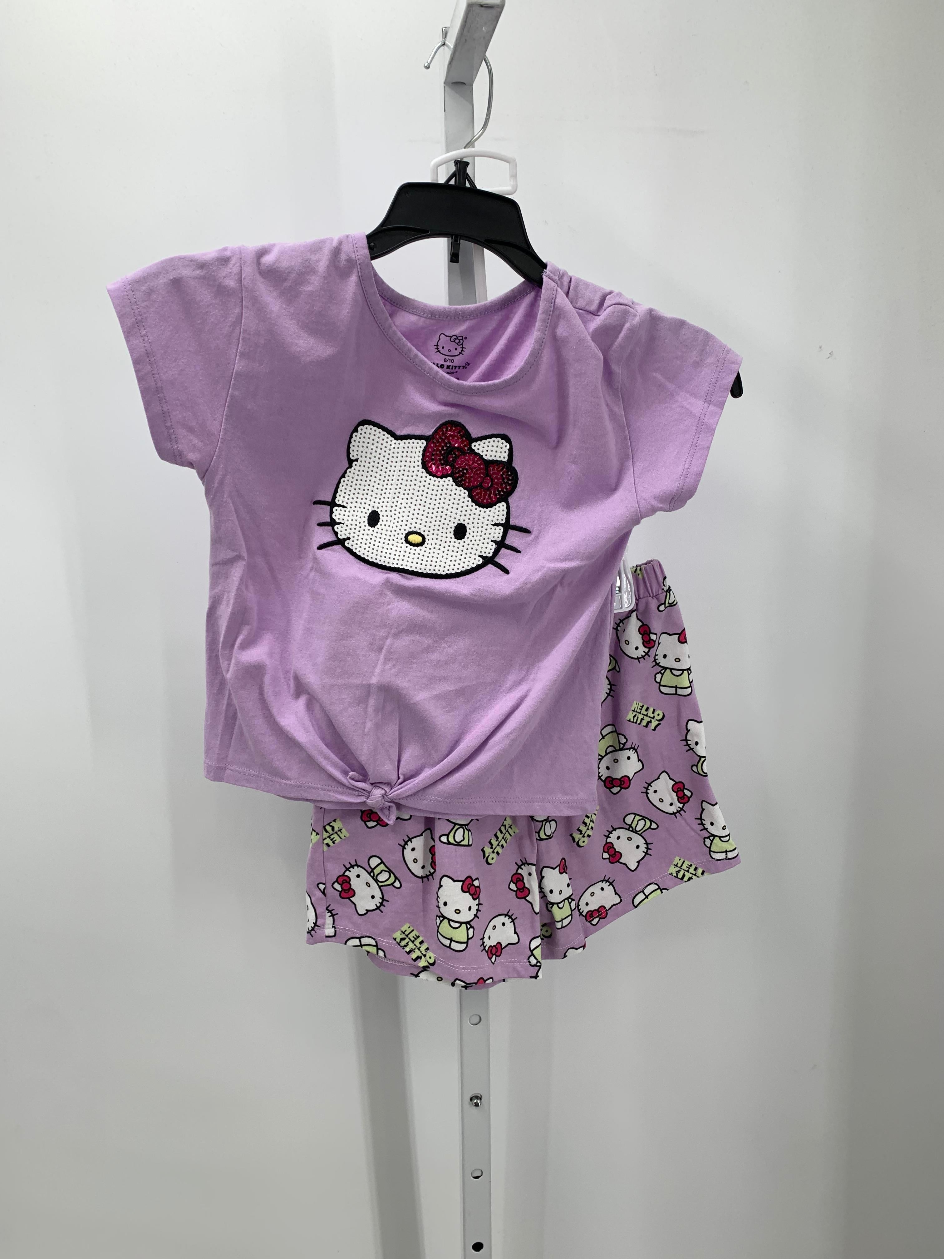 Hello Kitty Size 8-10 Girls 2 Pieces