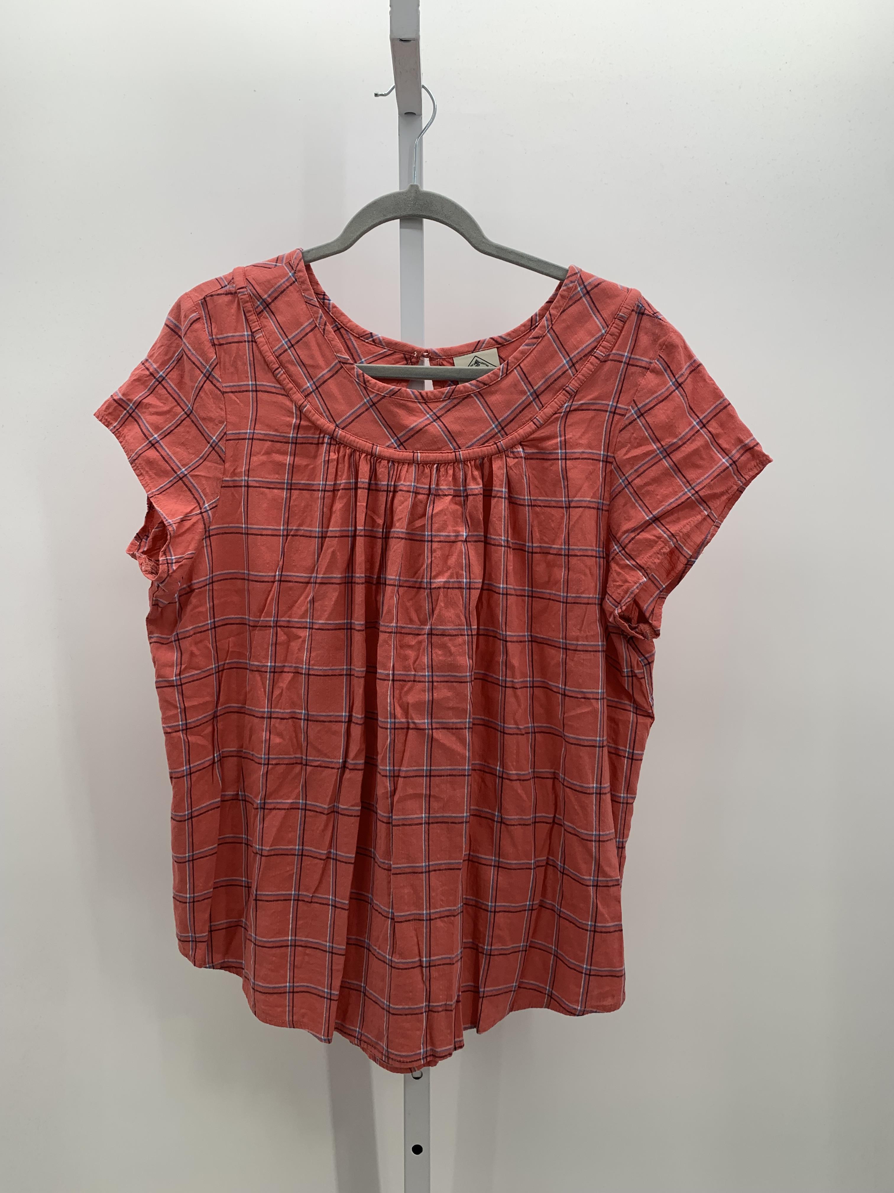 St. Johns Bay Size Extra Large Misses Short Sleeve Shirt
