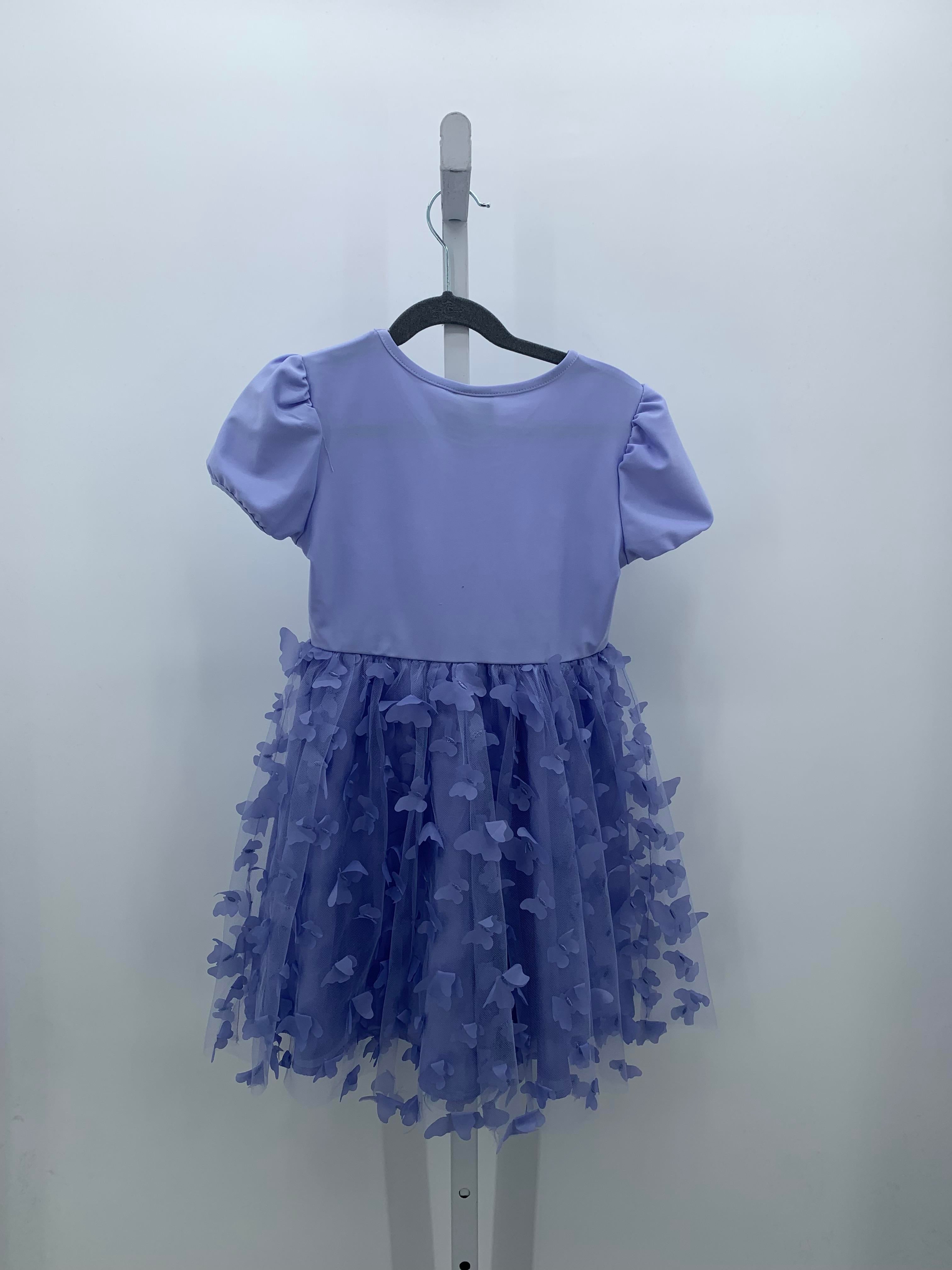 Size 6-7 Girls Short Sleeve Dress