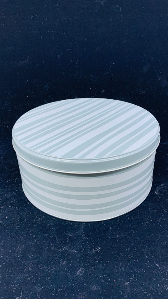 NEW 2 TONED GREY STRIPED TEMP-TATIONS TIN.