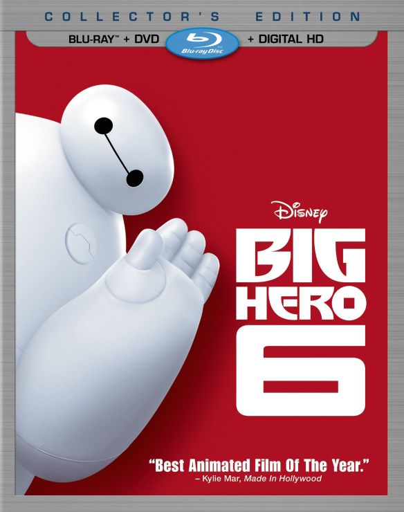 Big Hero 6 (Blu-ray + DVD) Disney Kids & Family -