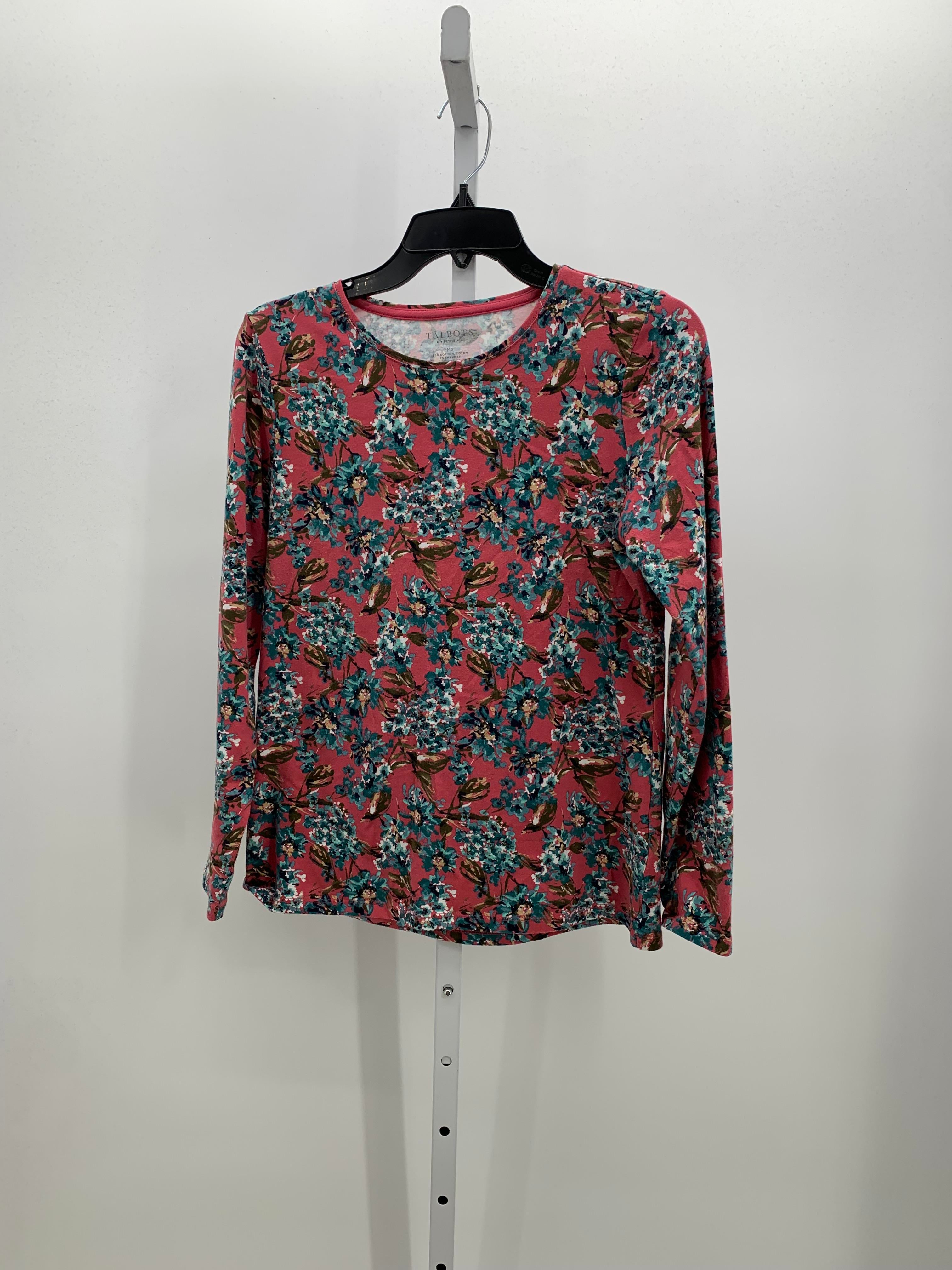 Talbots Size Medium Petite Petite Long Sleeve Shirt