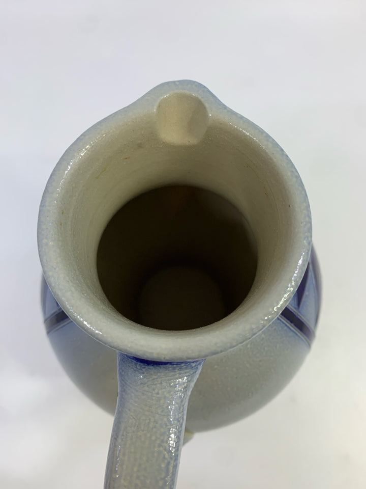 VTG GERMAN SALT-GLAZED STONEWARE JUG.