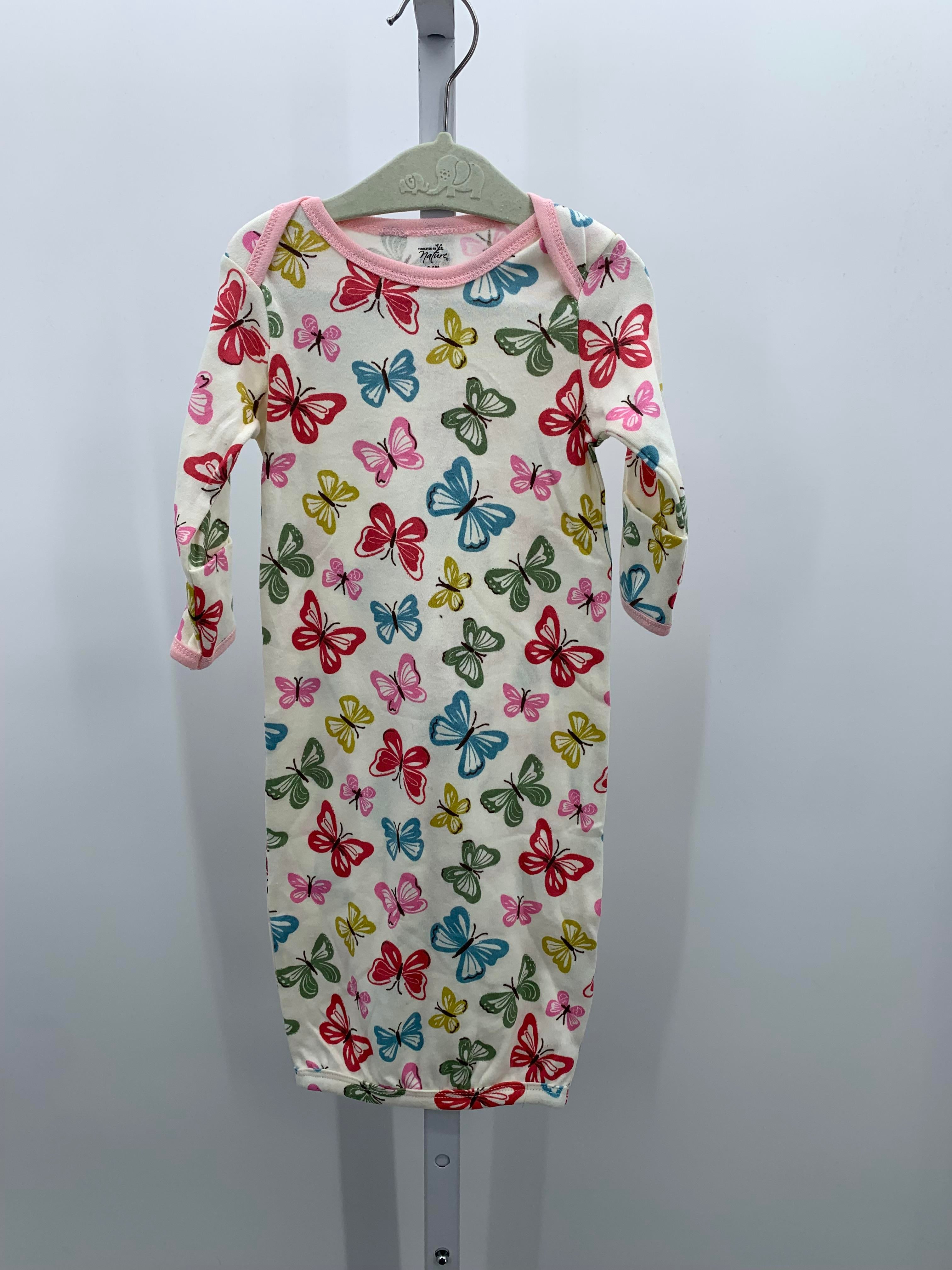 Size 0-6 Months Girls Gown Sleeper