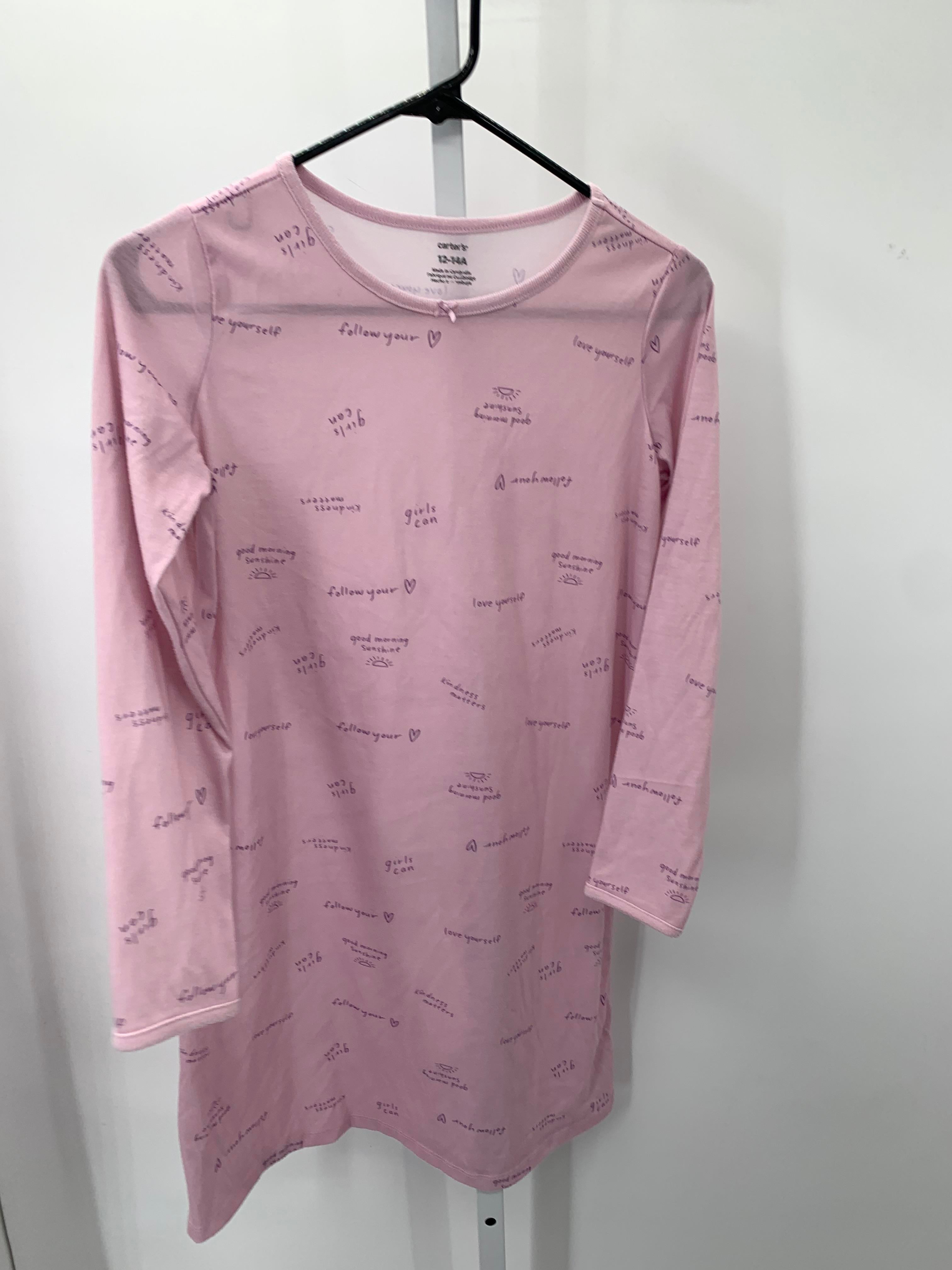 Carters Size 12-14 Girls Nightgown