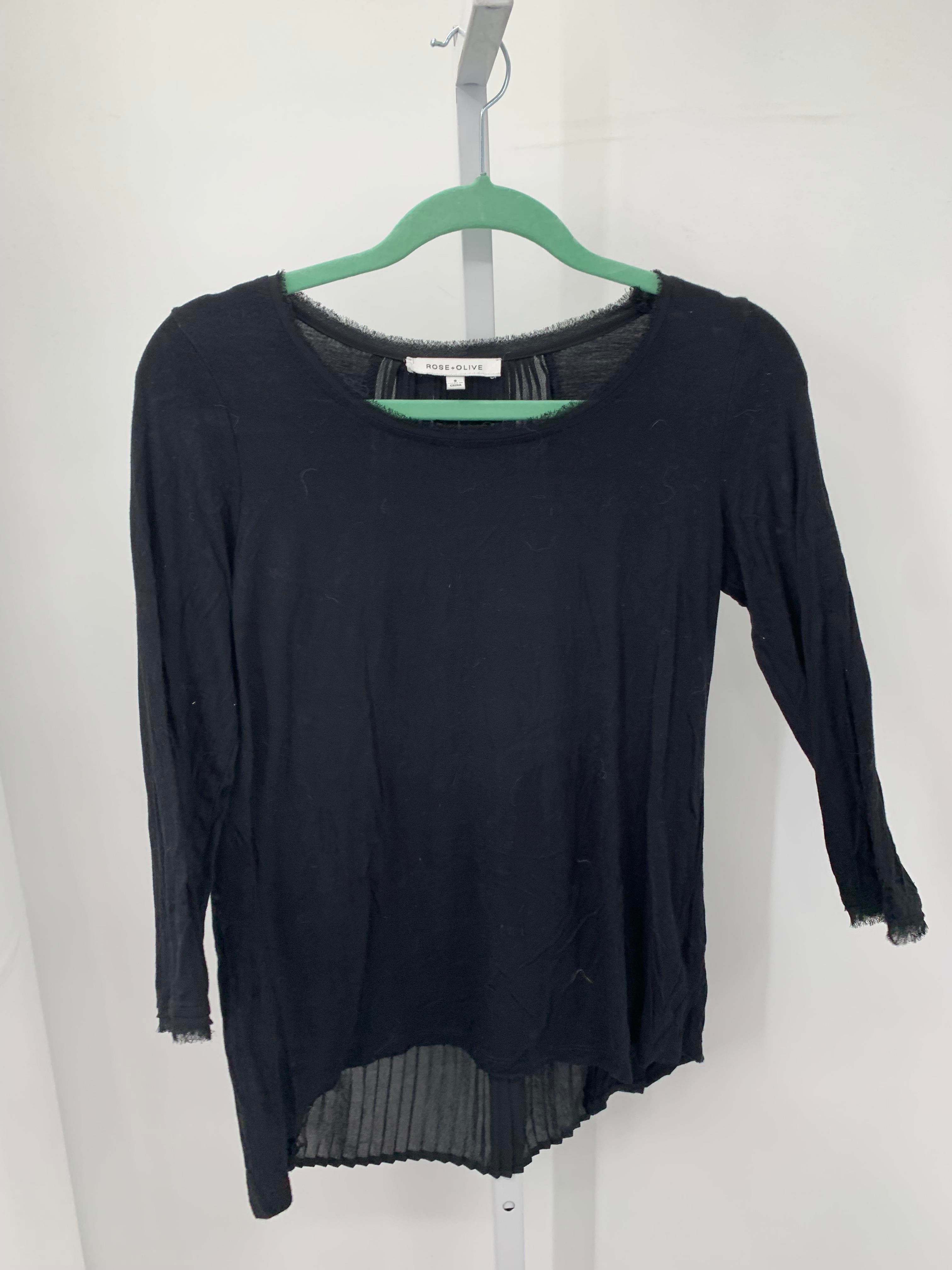 Rose & Olive Size Small Misses 3/4 Sleeve Shirt