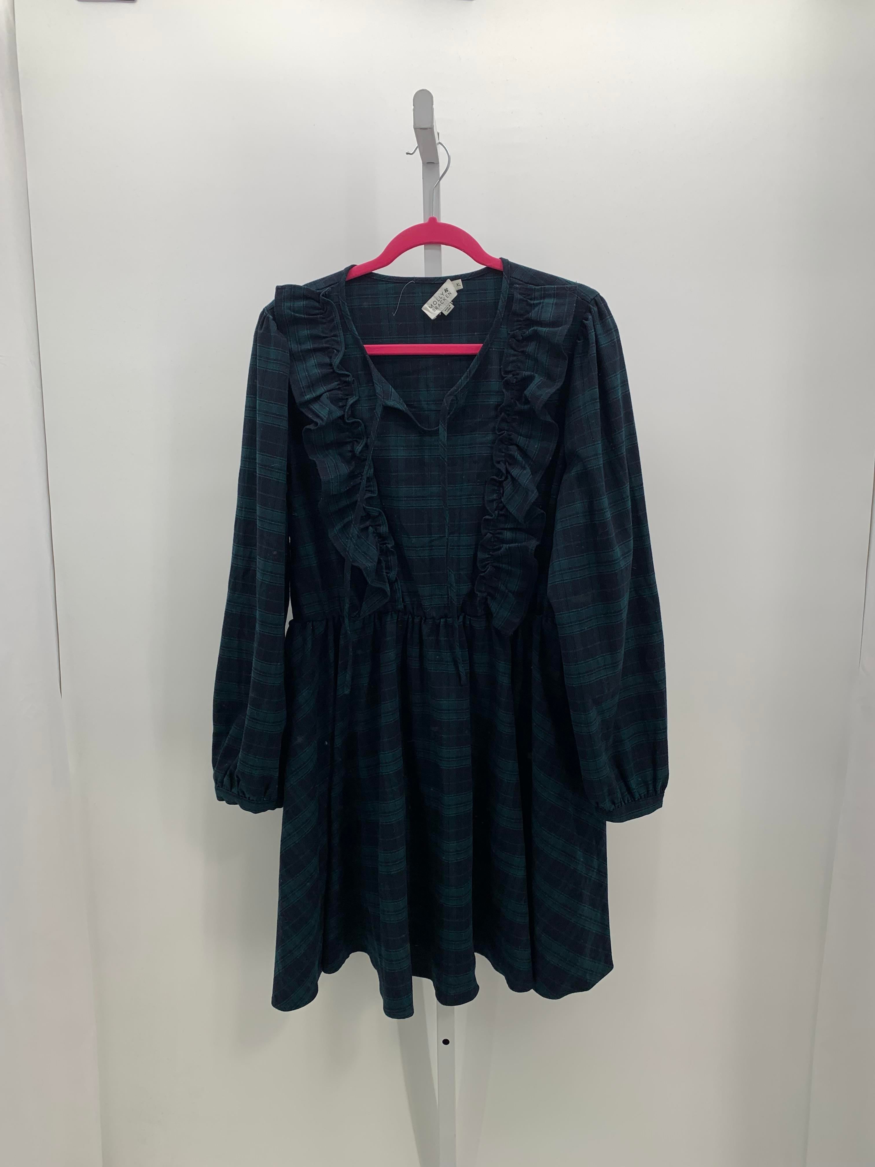 Size Extra Large Misses Long Sleeve Dress