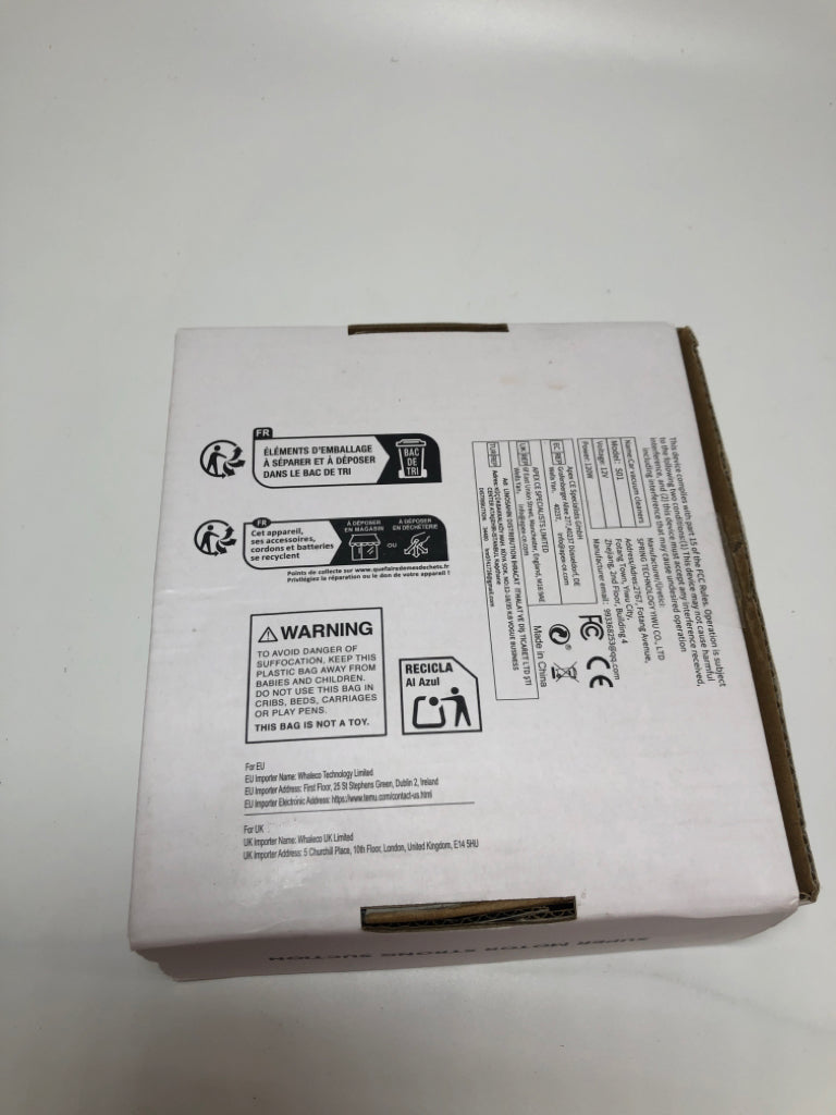 NIB PINK CAR DUST COLLECTOR