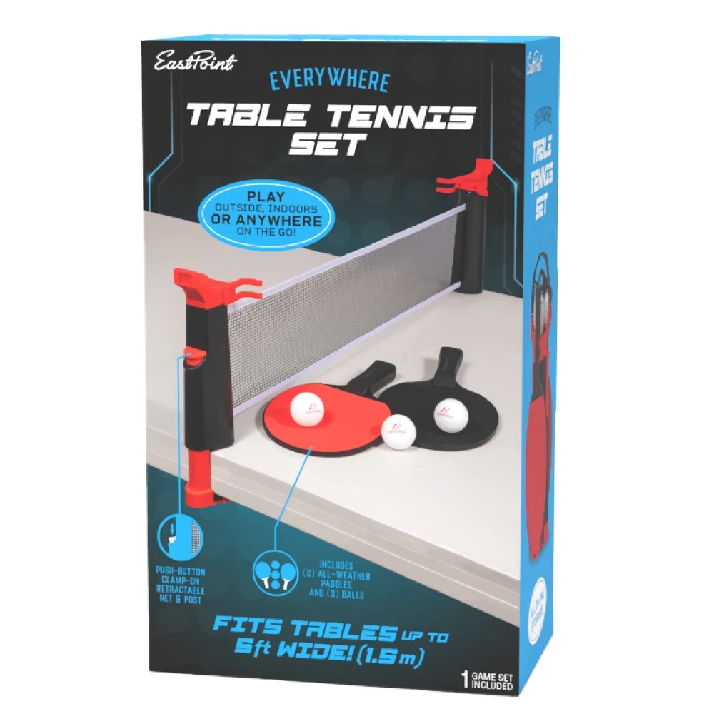 Everywhere Table Tennis Set -