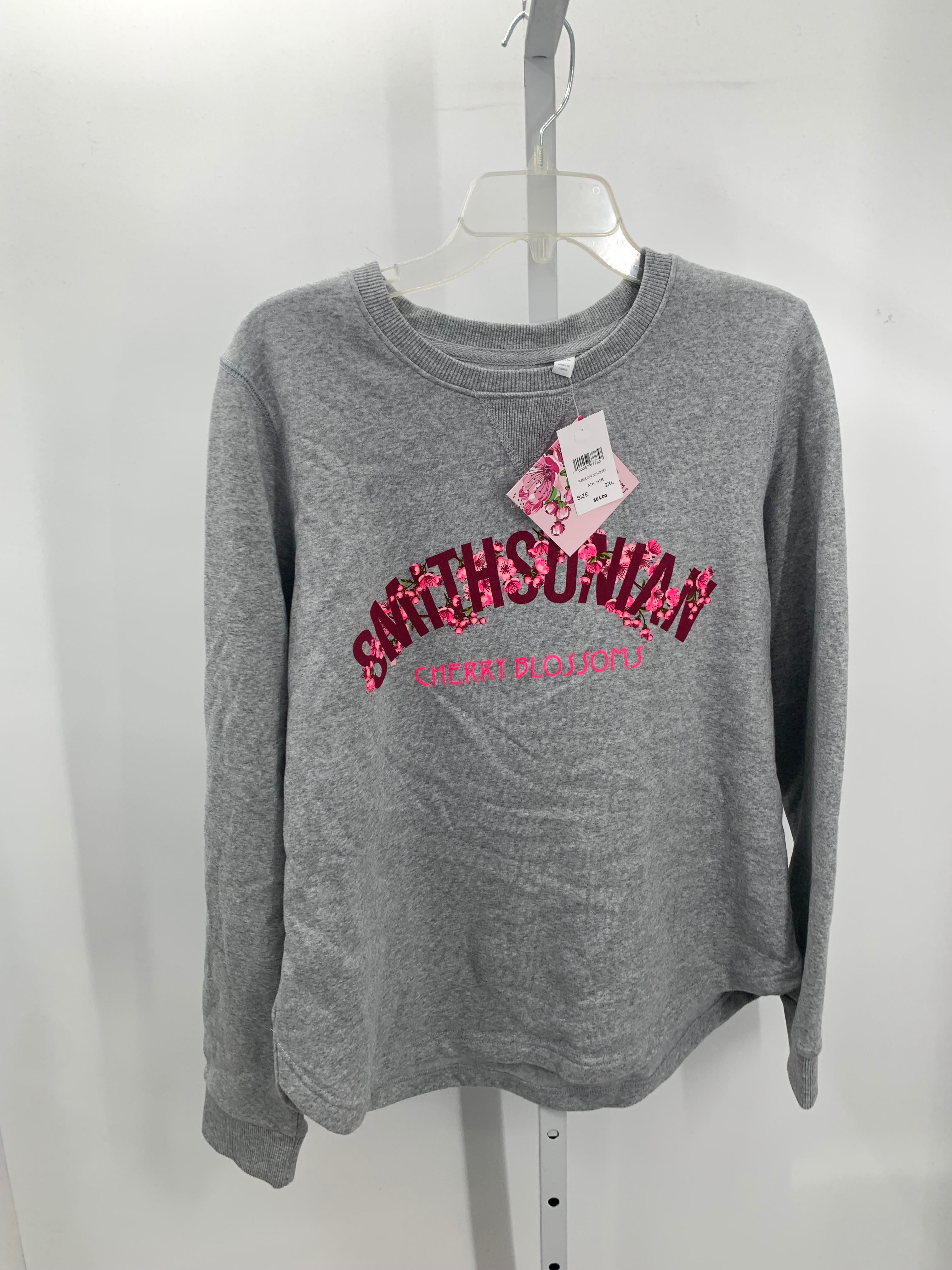 Size 2X Womens Long Sleeve Shirt