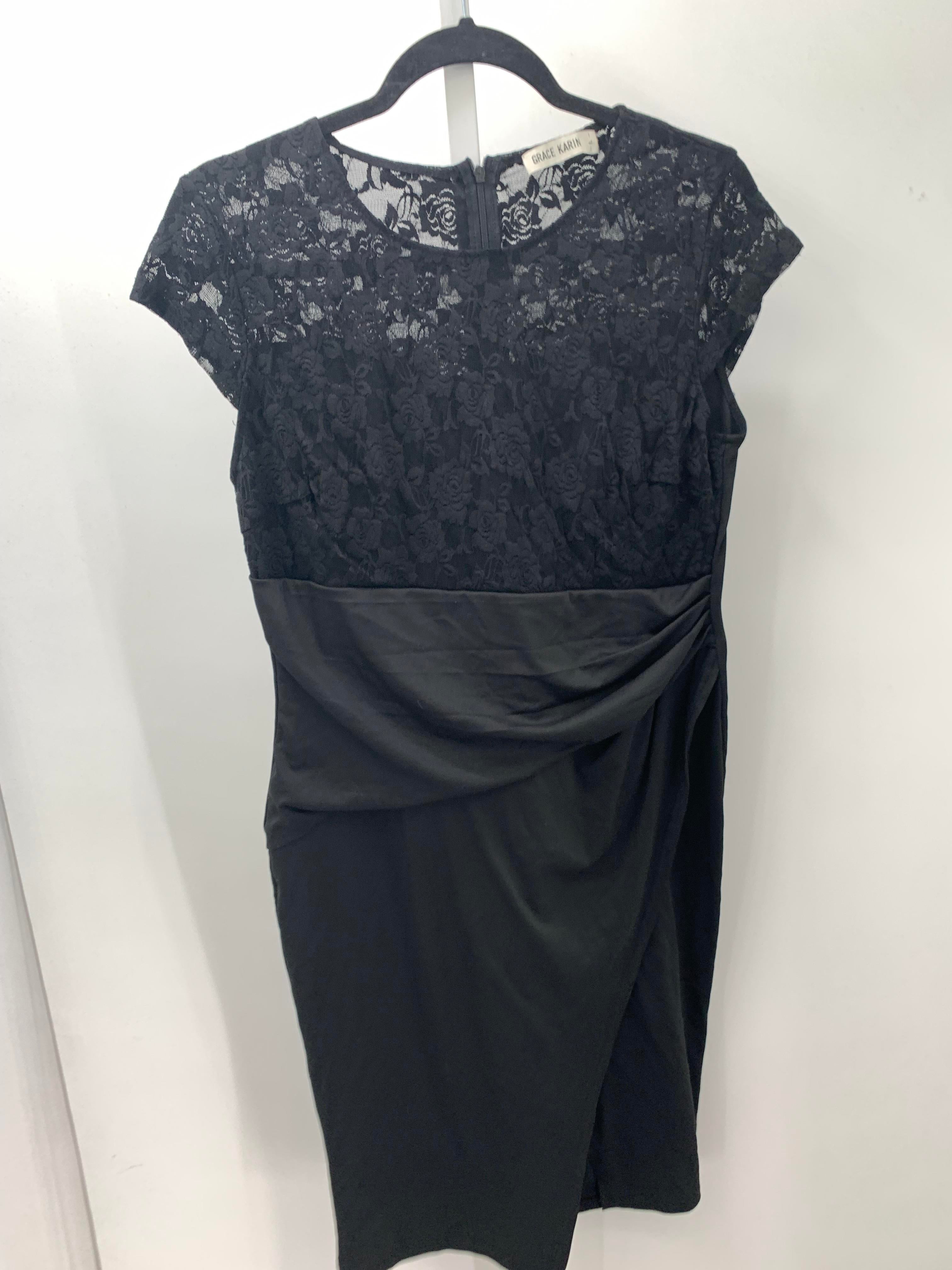 Grace Karin Size Large Misses Short Sleeve Dress