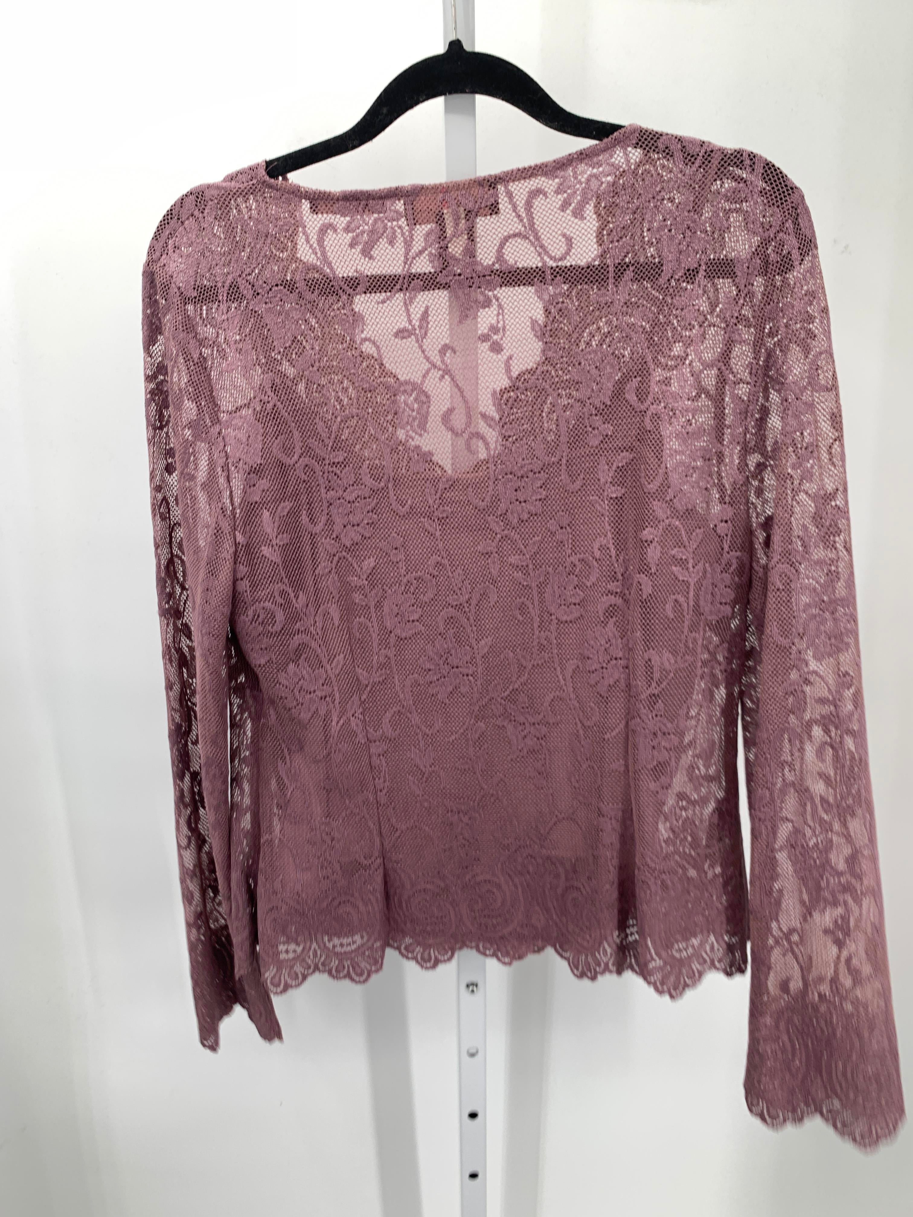 Bandolino Size Large Misses Long Sleeve Shirt