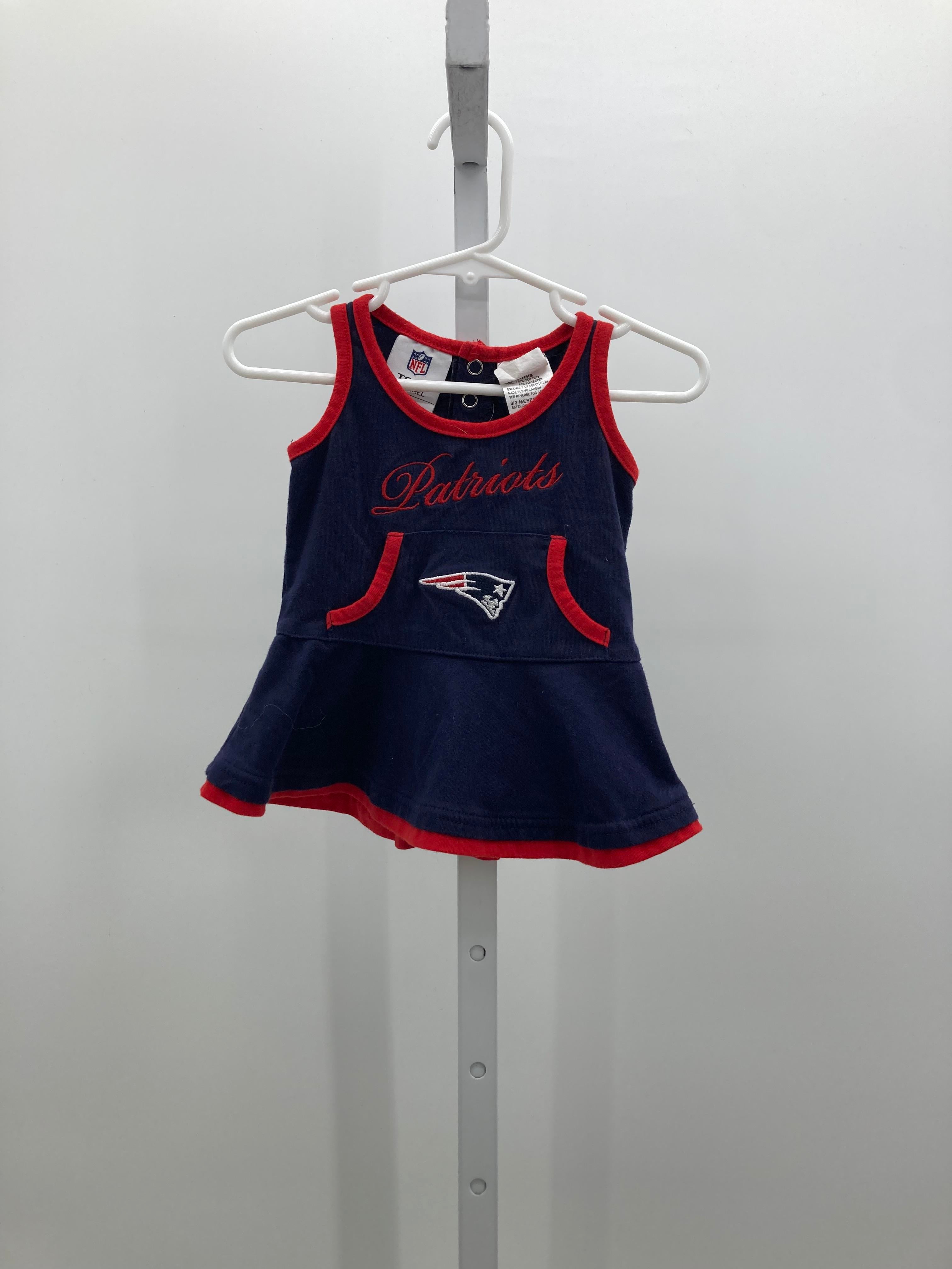 Team Apparel Size 0-3 months Girls Sleeveless Dress