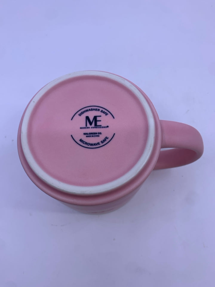 PINK AQUARIUS MUG.