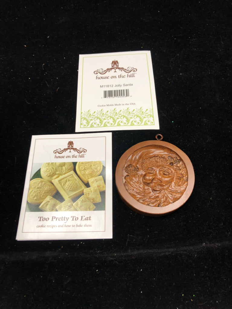 NIP SANTA THEMED COOKIE MOLD.