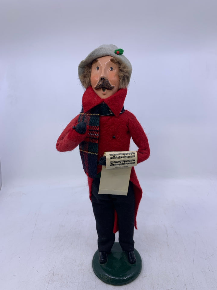 1986 BYERS' CHOICE MAN WITH MUSIC.