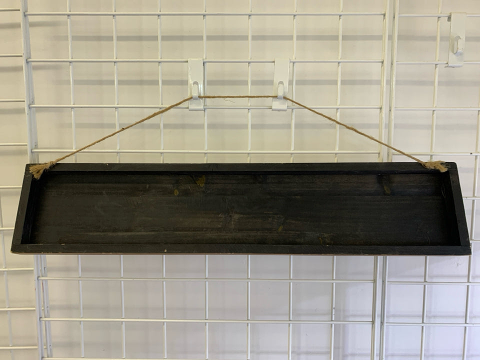 GATHER-WOOD WHITE SIGN.