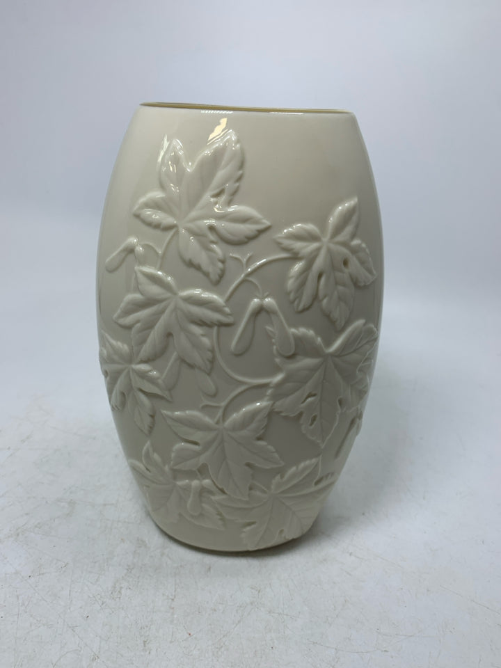 FOUR SEASONS FALL-LEGACY VASE CHICKADEE & MAPLE TREE.