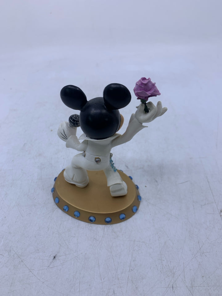 MICKEY MOUSE THANK YOU VERY MOUSE ELVIS FIGURINE.