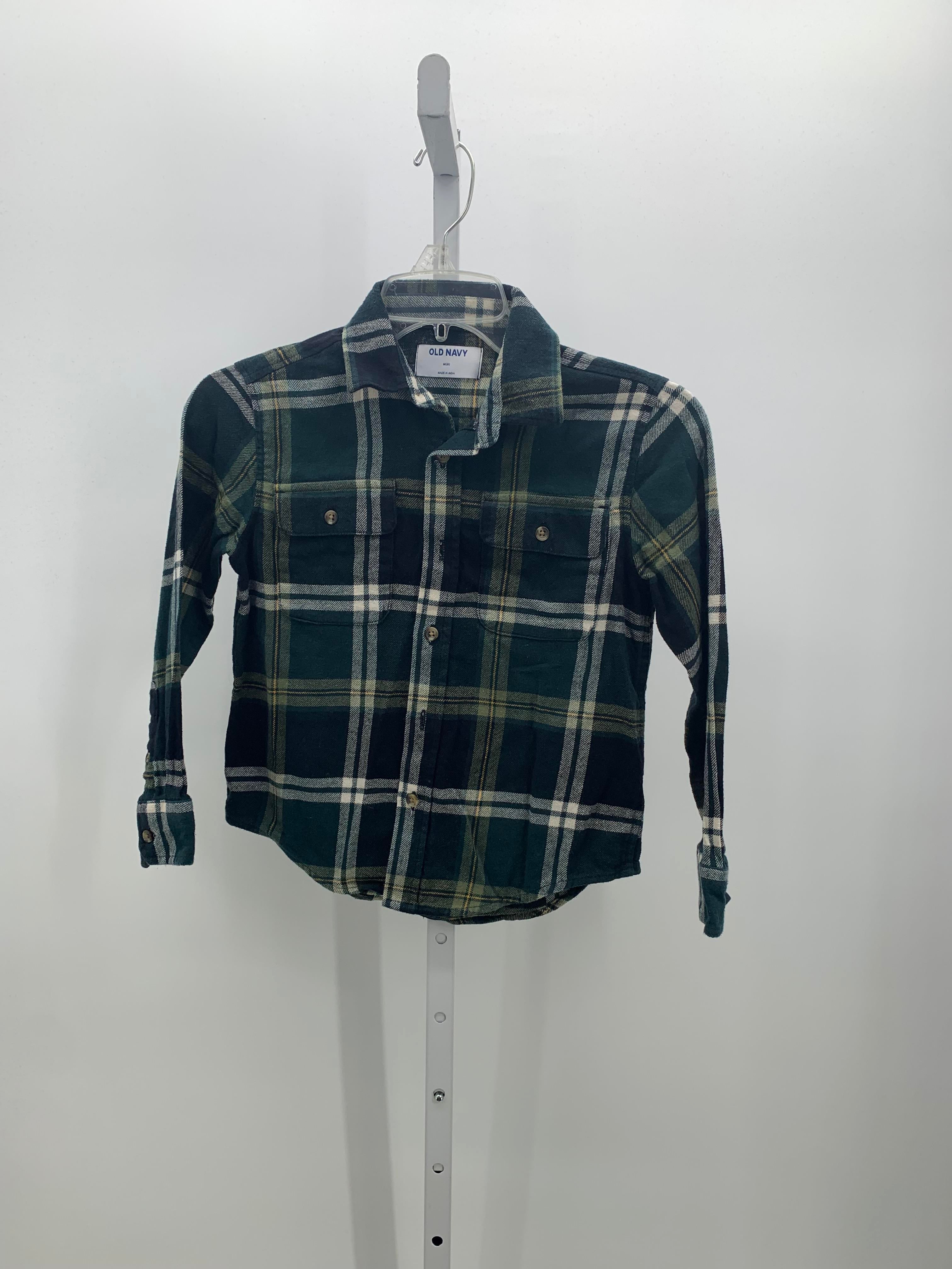PLAID FLANNEL BUTTON DOWN