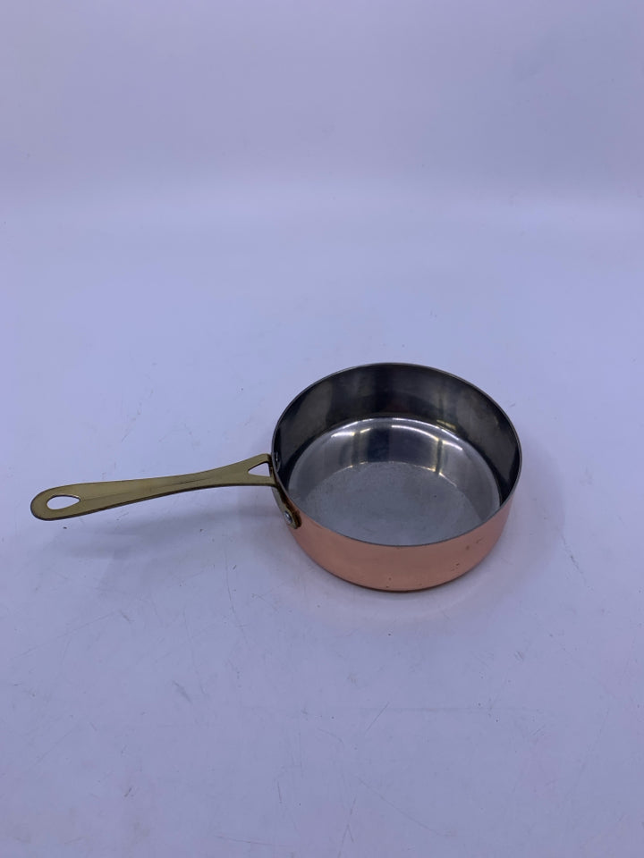 MINI COPPER SKILLET.