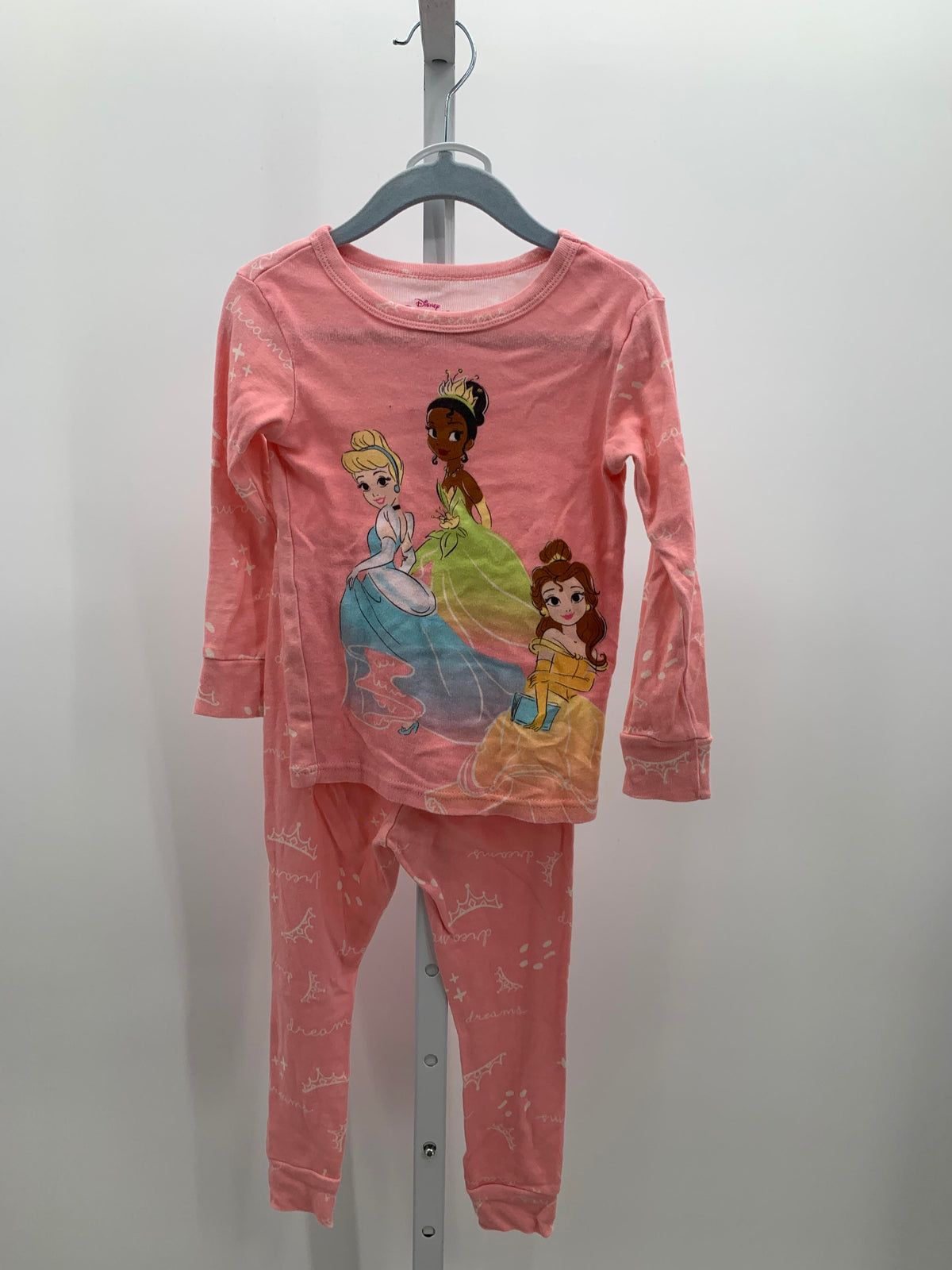 Disney Princess Size 4T Girls Pajamas