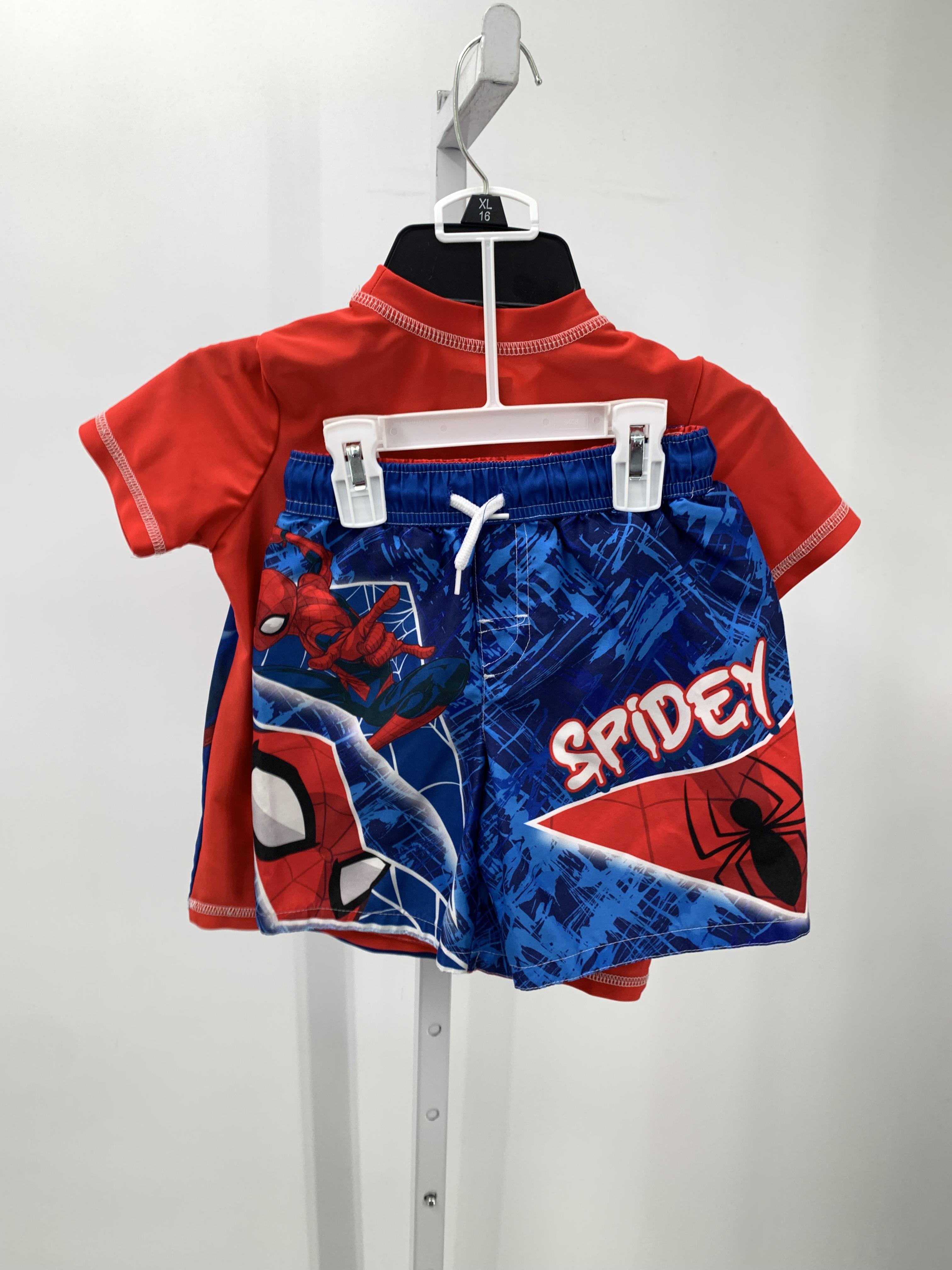 SPIDERMAN SHORT SLV SHIRT AND TRUNKS