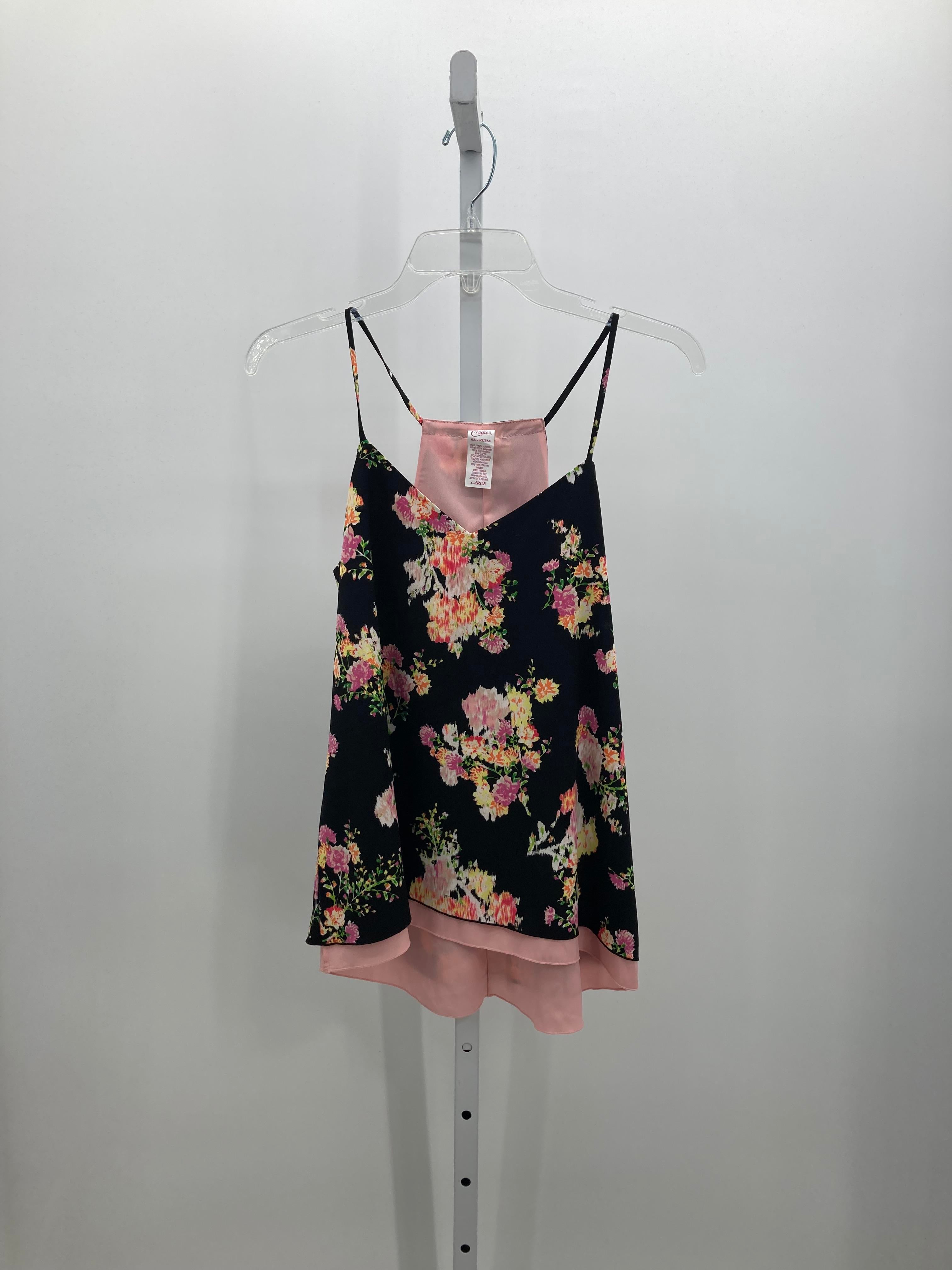 Candies Size Large Juniors Sleeveless Shirt