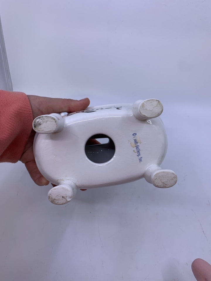 CLAW FOOT TUB SPA MONEY COIN BANK.