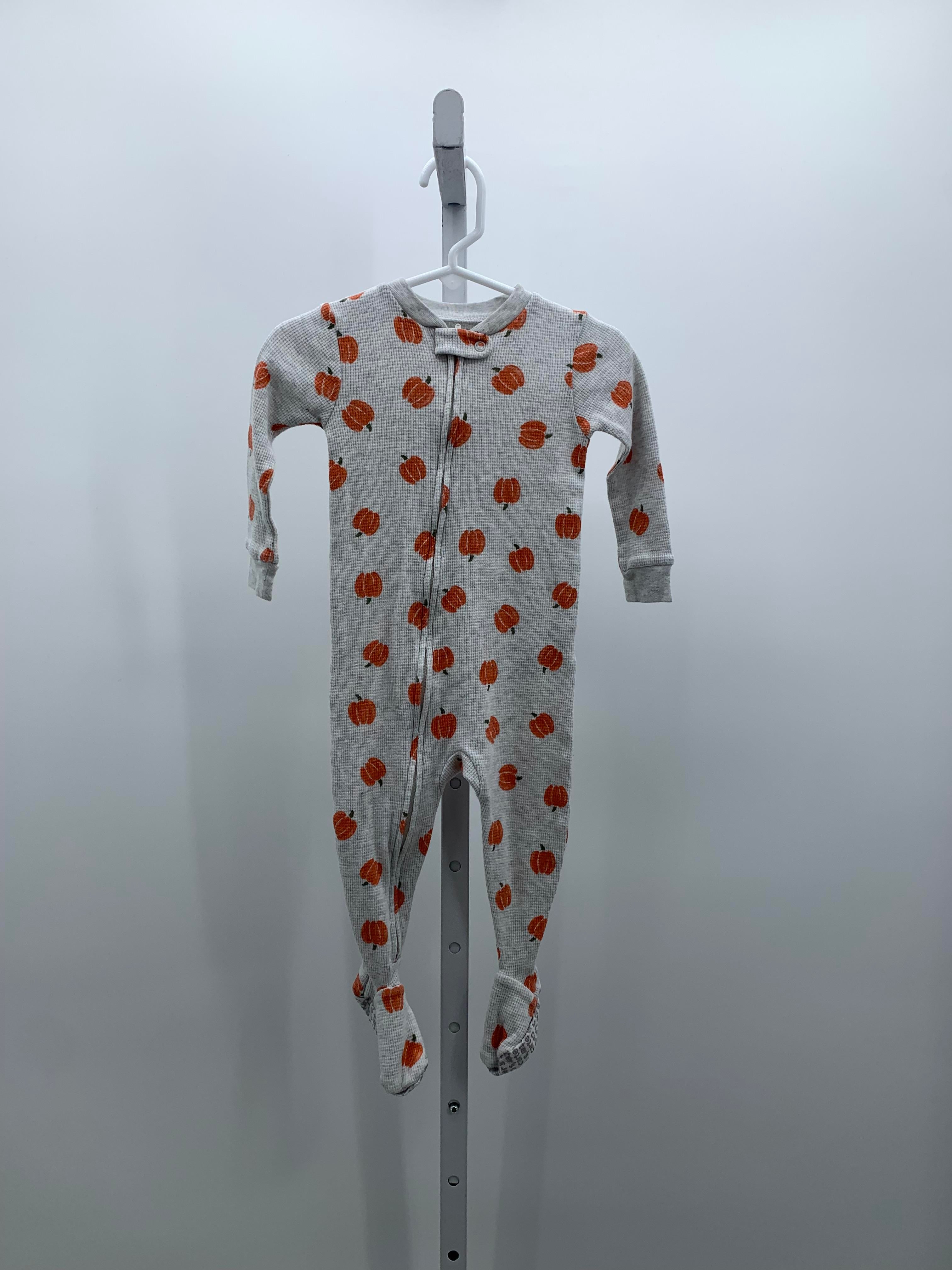 SLEEPER WAFFLE KNIT PUMPKINS