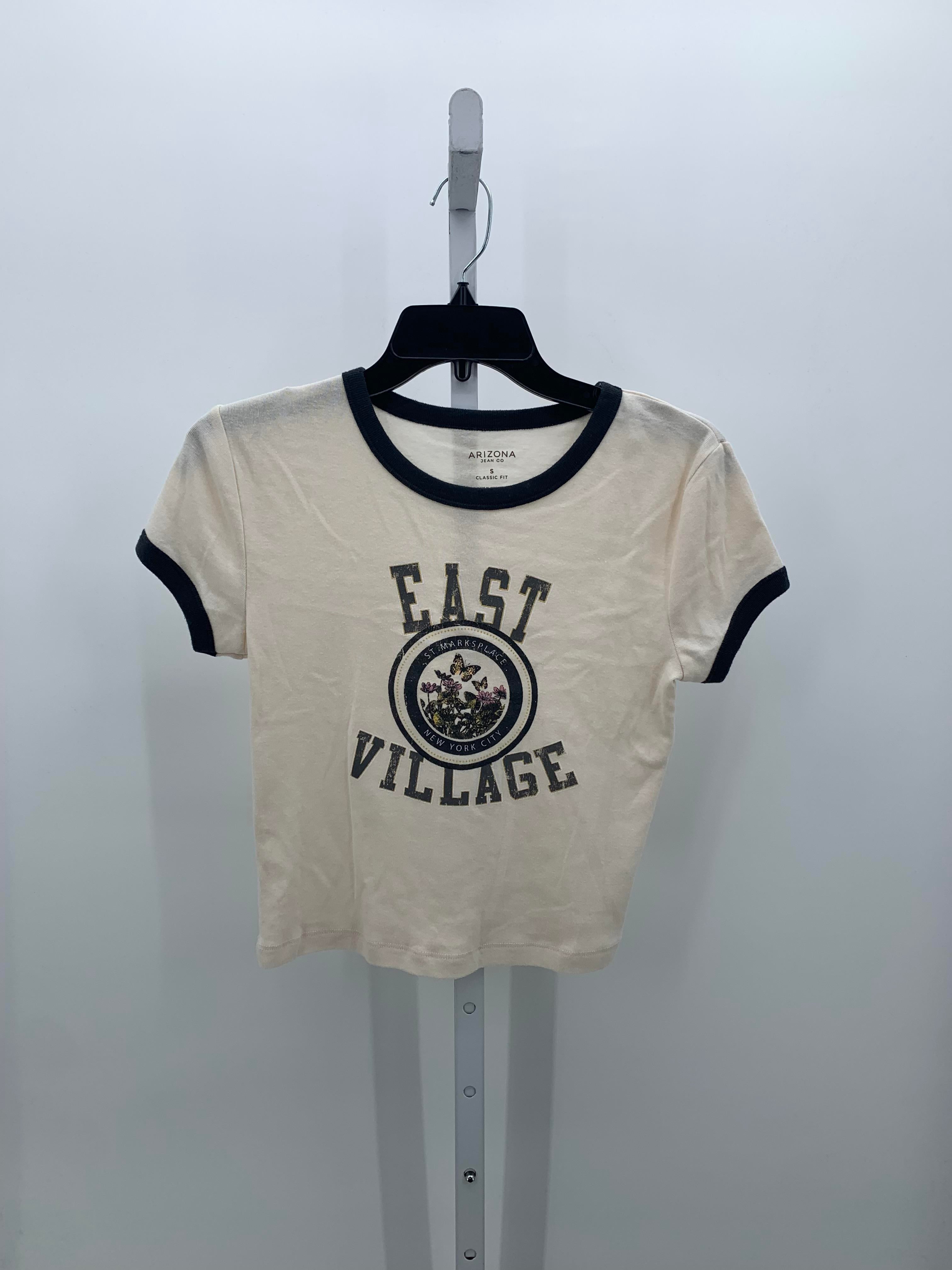 Arizona Size Small Juniors Short Sleeve Shirt