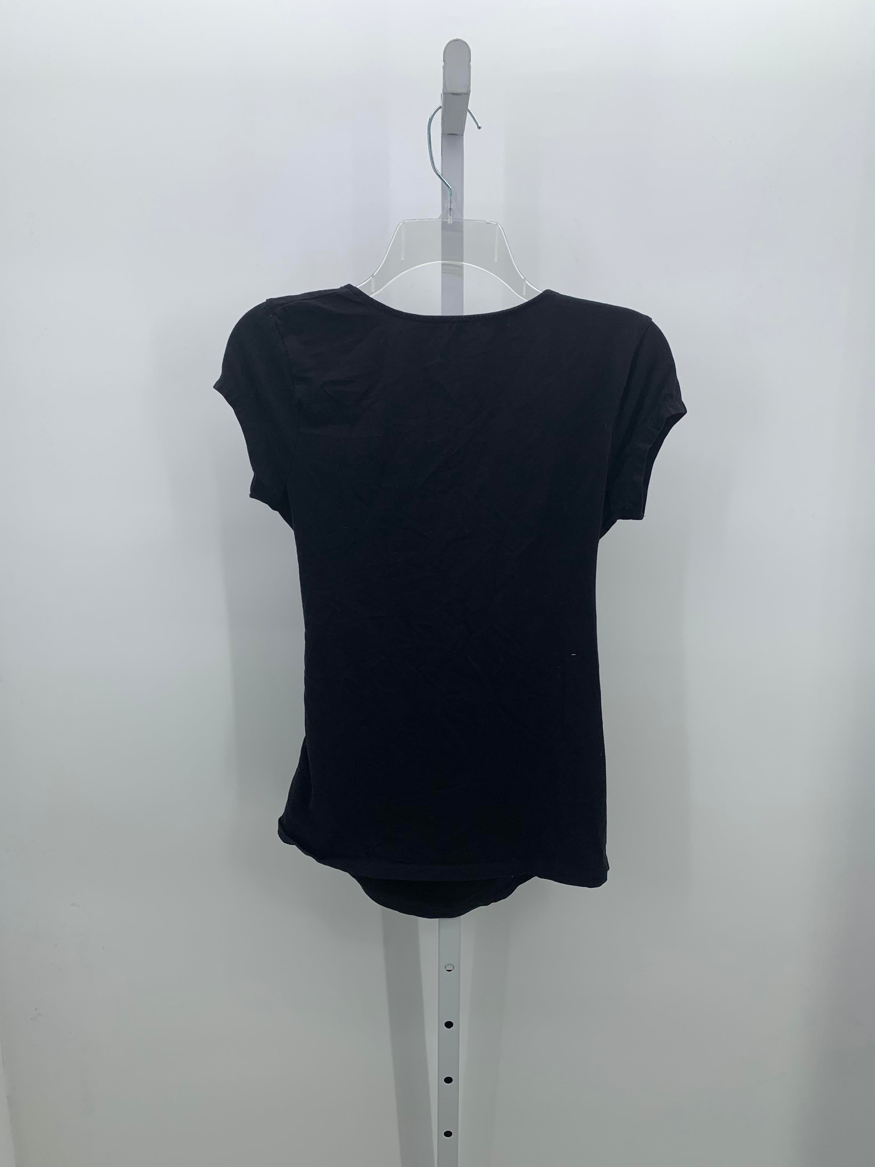 Old Navy Black Size Small Maternity Short Sleeve Shirt