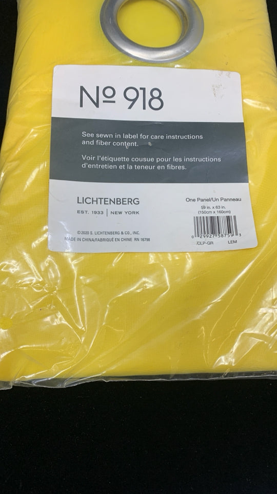 NIP YELLOW LIGHTENBERG PANEL NO 918.