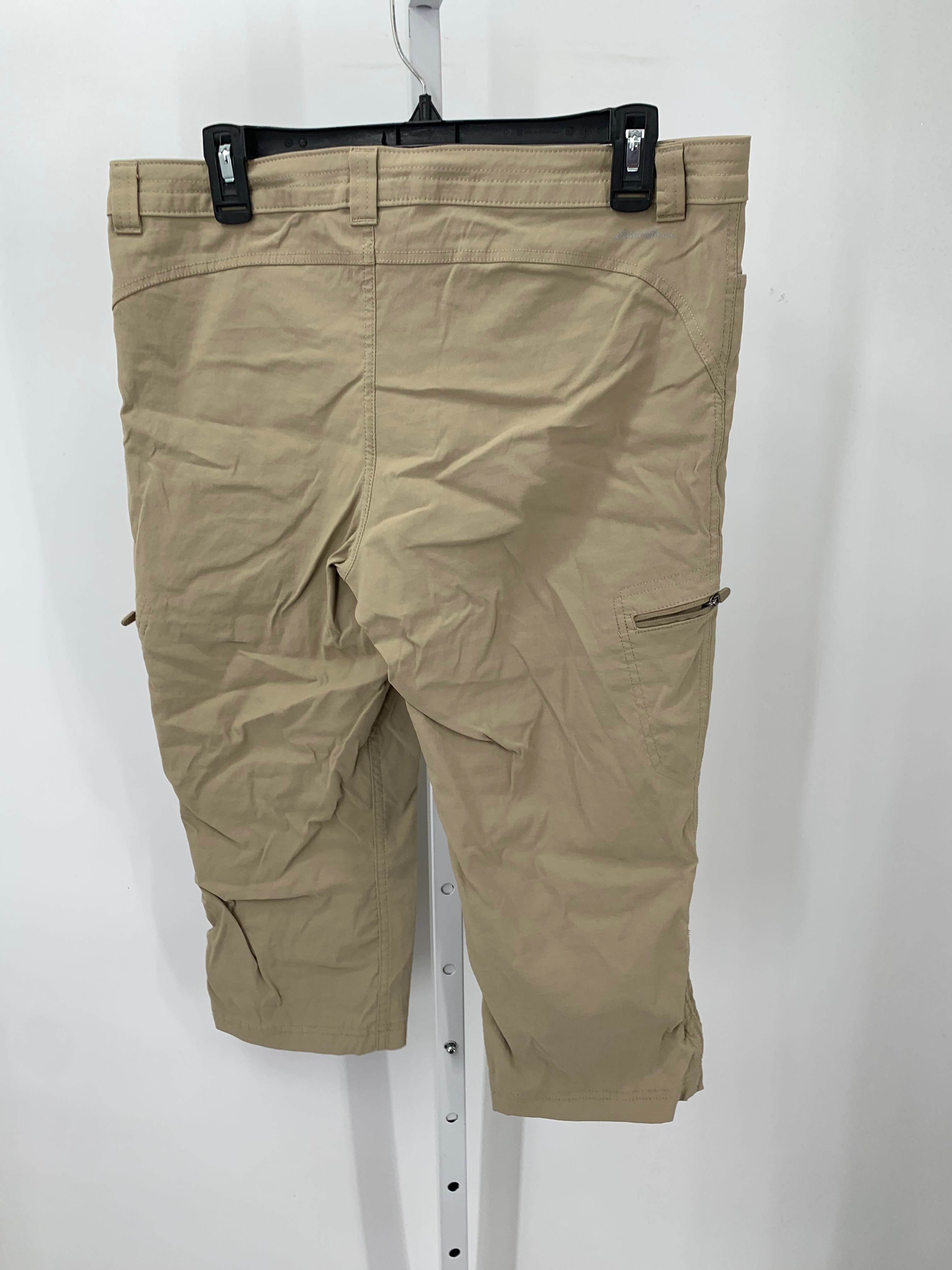 Eddie Bauer Size 10 Misses Capri Pants