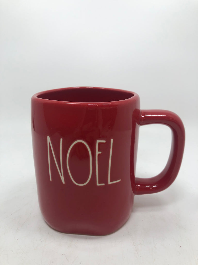 RED NOEL MUG- RAE DUNN.
