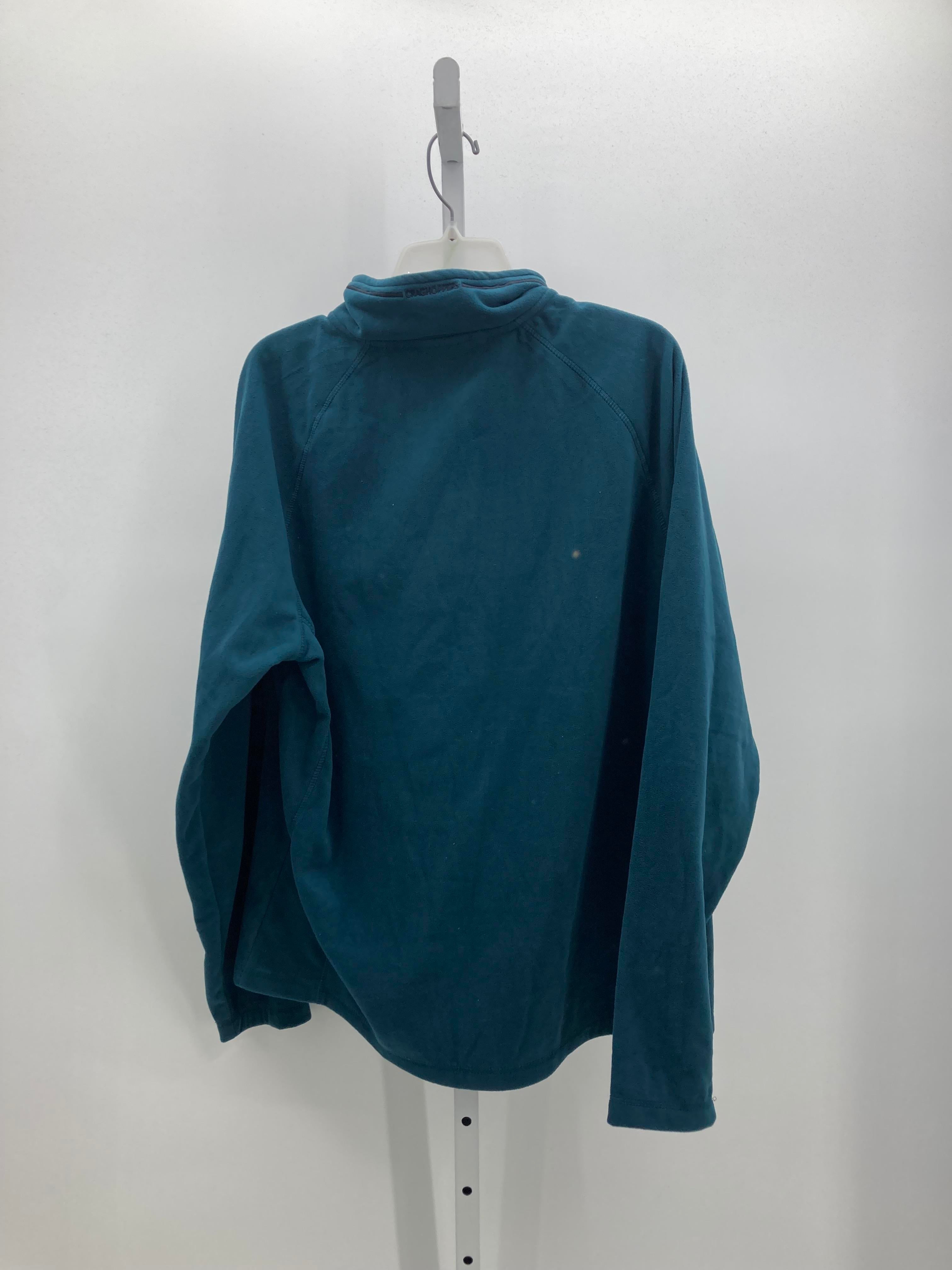 PARTIAL ZIP FLEECE.
