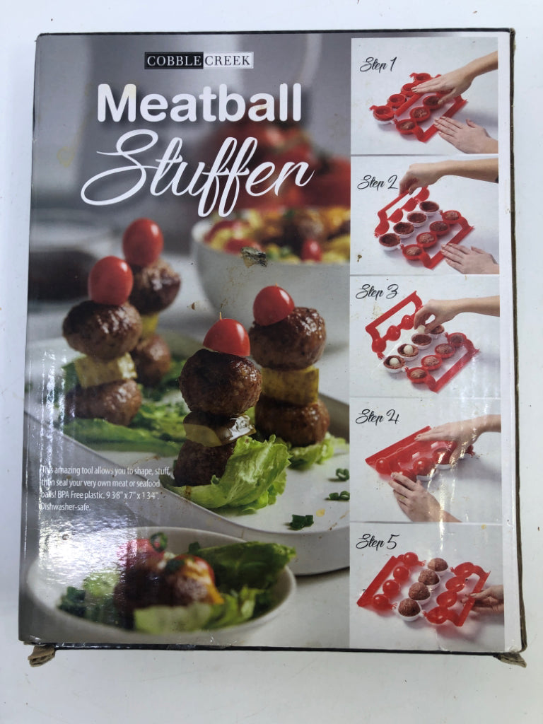 NIB MEATBALL STUFFER.